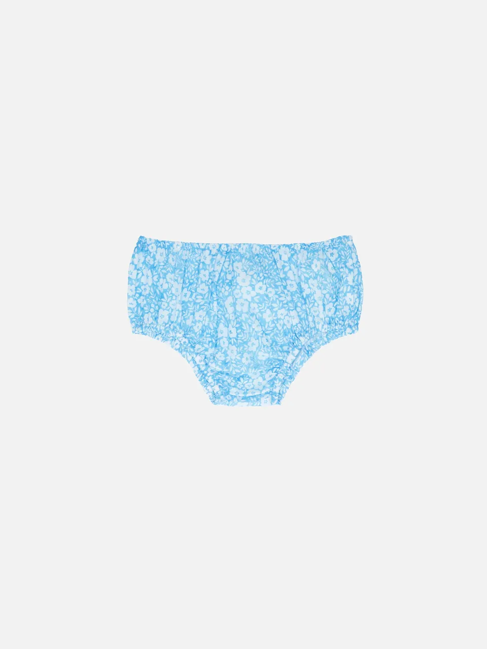 mc2-saint-barth-pimmy-bloomer-neonato-in-cotone-azzurro-stampa-floreale-vintage image 1