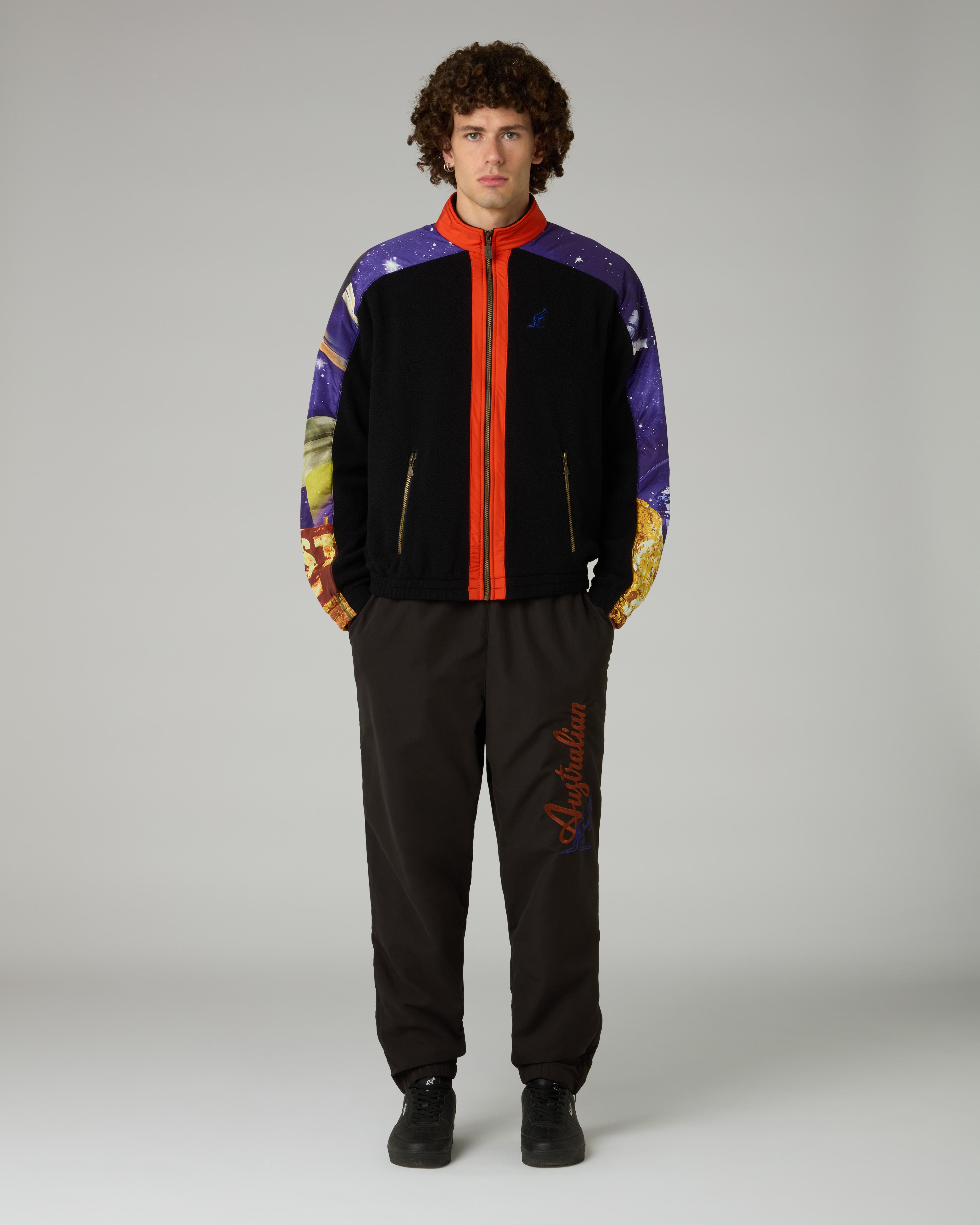 australian-rust-bumper-track-pant-nero-pantalone-tuta-microtouch image 2