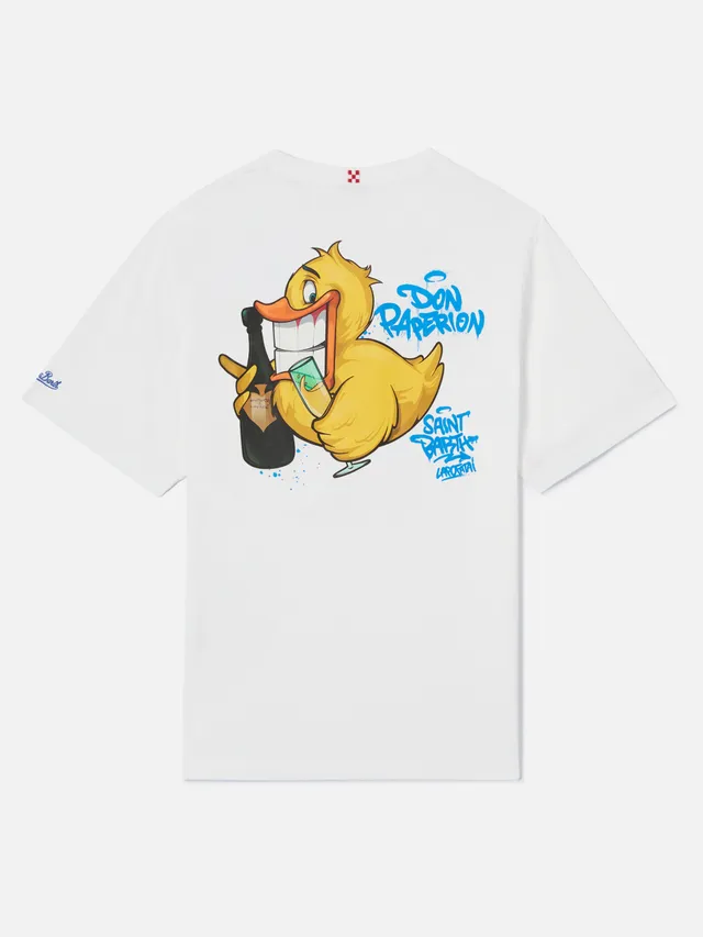 mc2-saint-barth-cryptopuppets-don-paperion-t-shirt-uomo-bianca-special-edition image 1