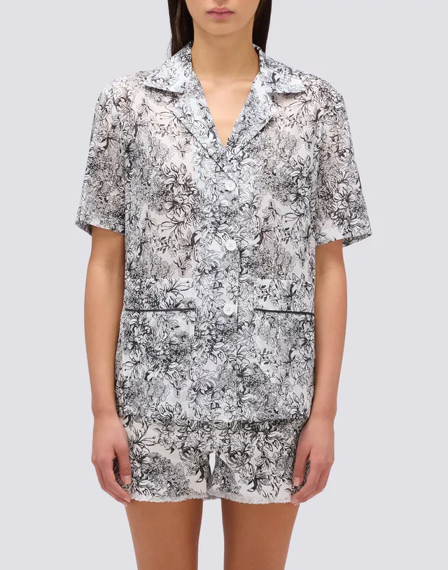 sundek-camicia-donna-fleur-de-joie-coordinabile-mare image 1