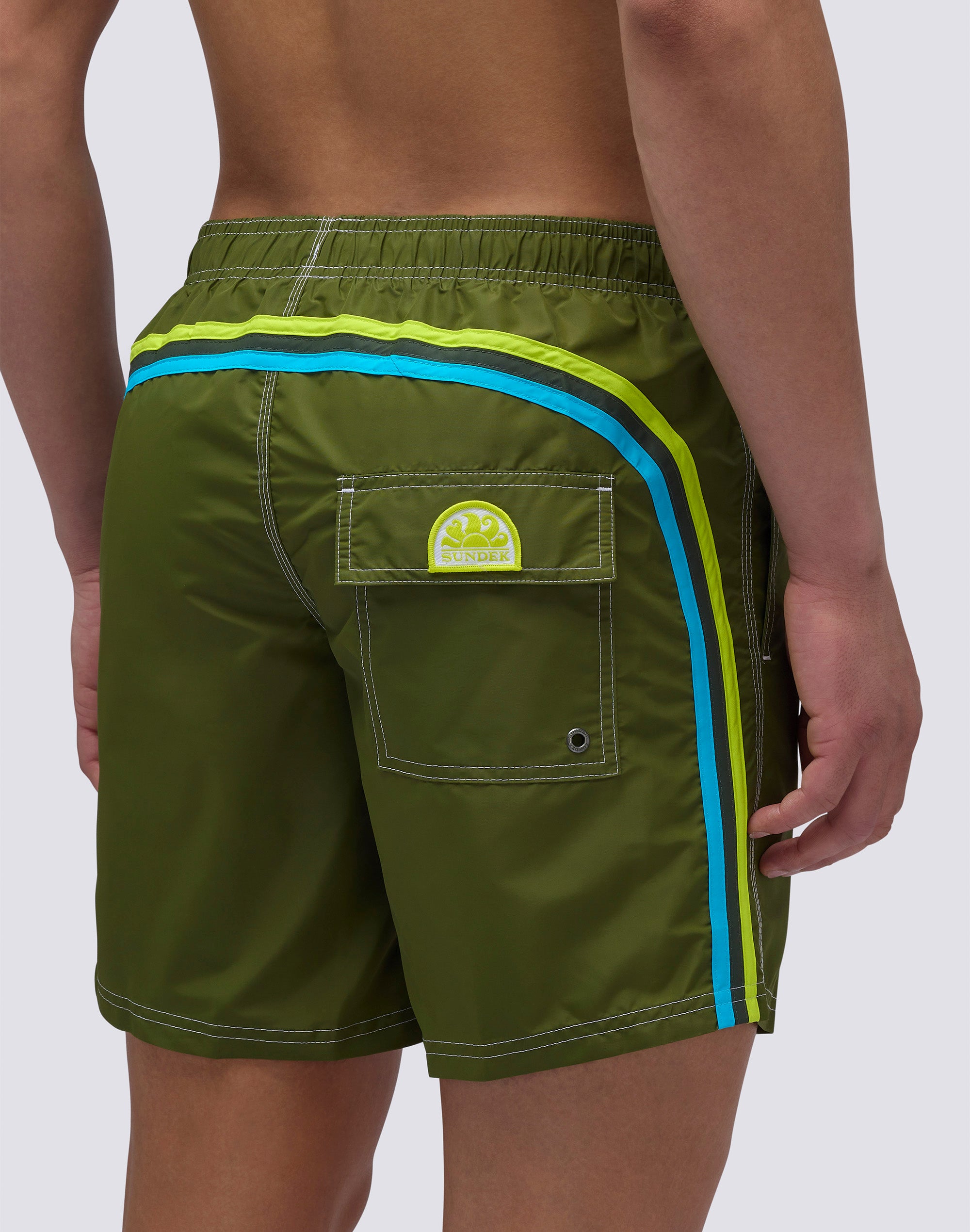 sundek-m505bdta100-costume-uomo-media-lunghezza-iconic-taffeta-2 image 3