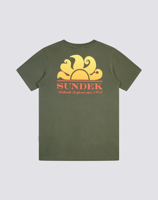 sundek-mini-new-herbert-t-shirt-bambino-con-logo-shaded-e-taschino-2 image 1