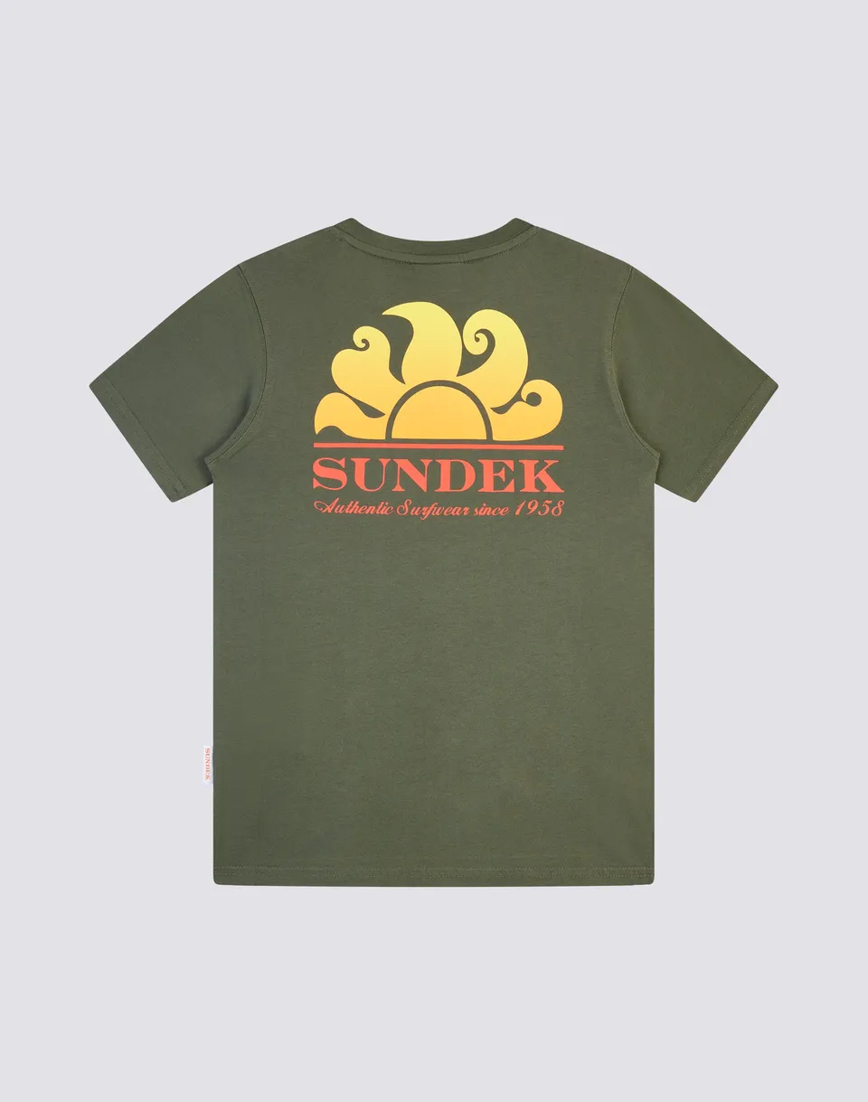 sundek-mini-new-herbert-t-shirt-bambino-con-logo-shaded-e-taschino-2 image 1