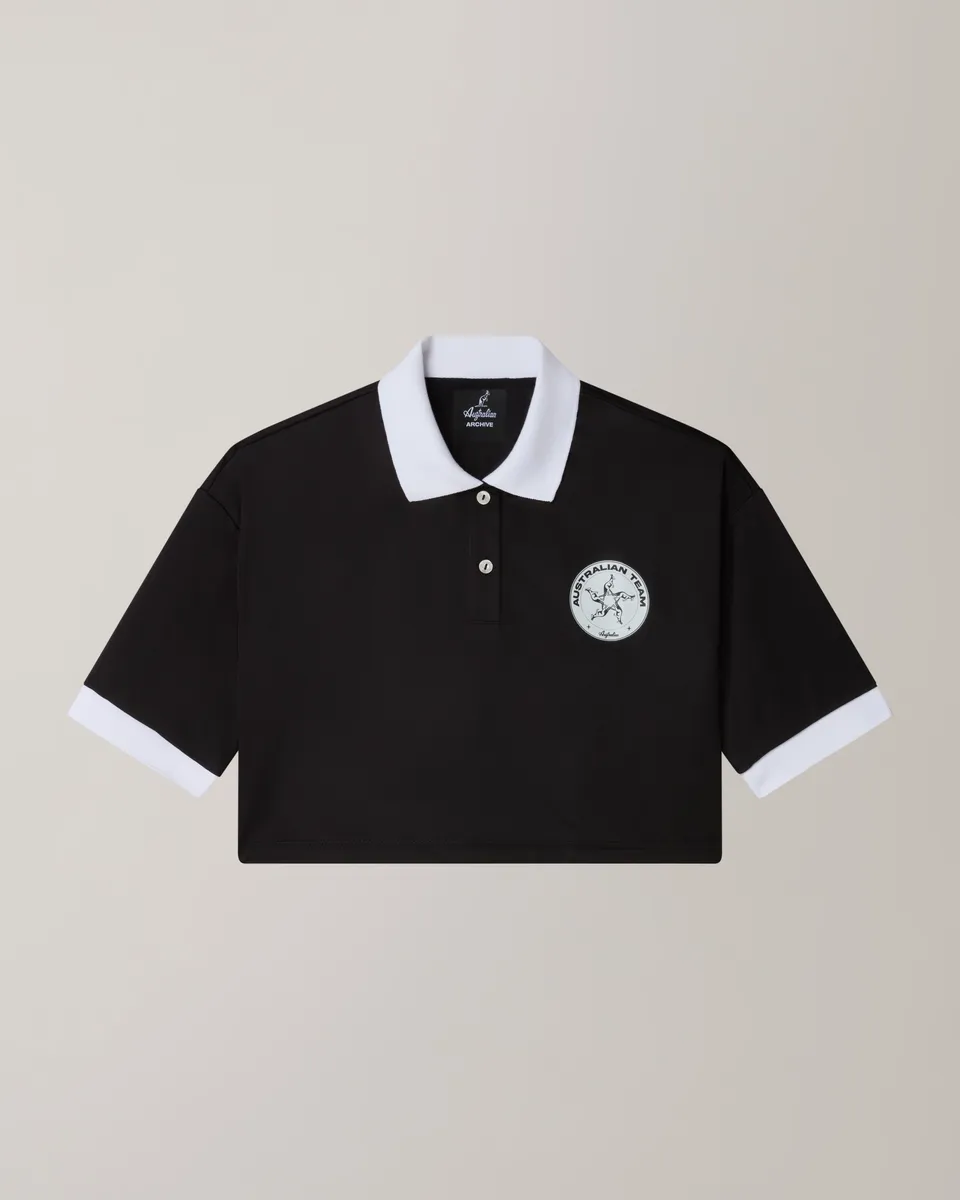 australian-goran-polo-cropped-tecnica-rosa image 1