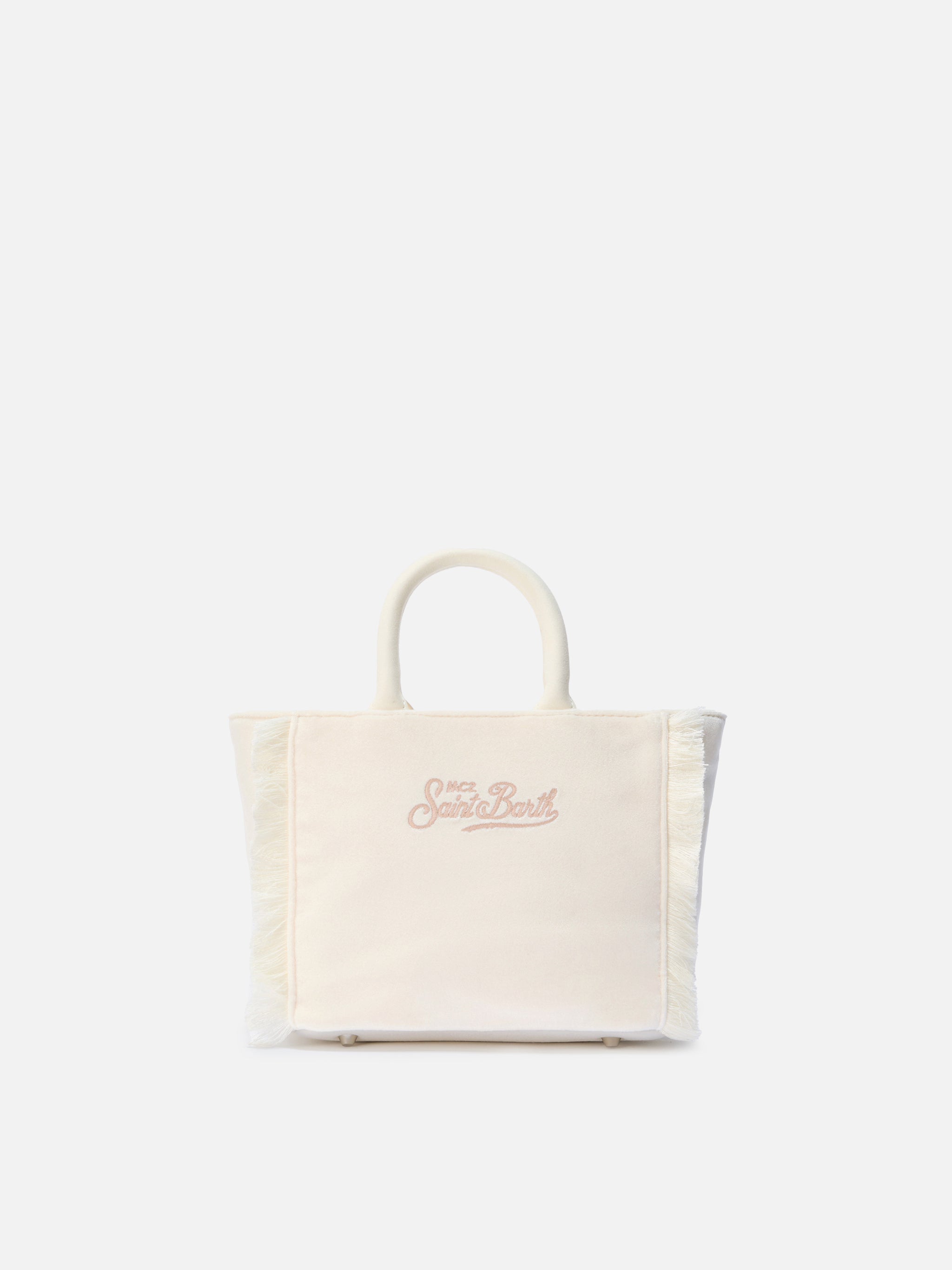 mc2-saint-barth-vanity-mini-velvet-borsa-in-velluto-bianco image 3