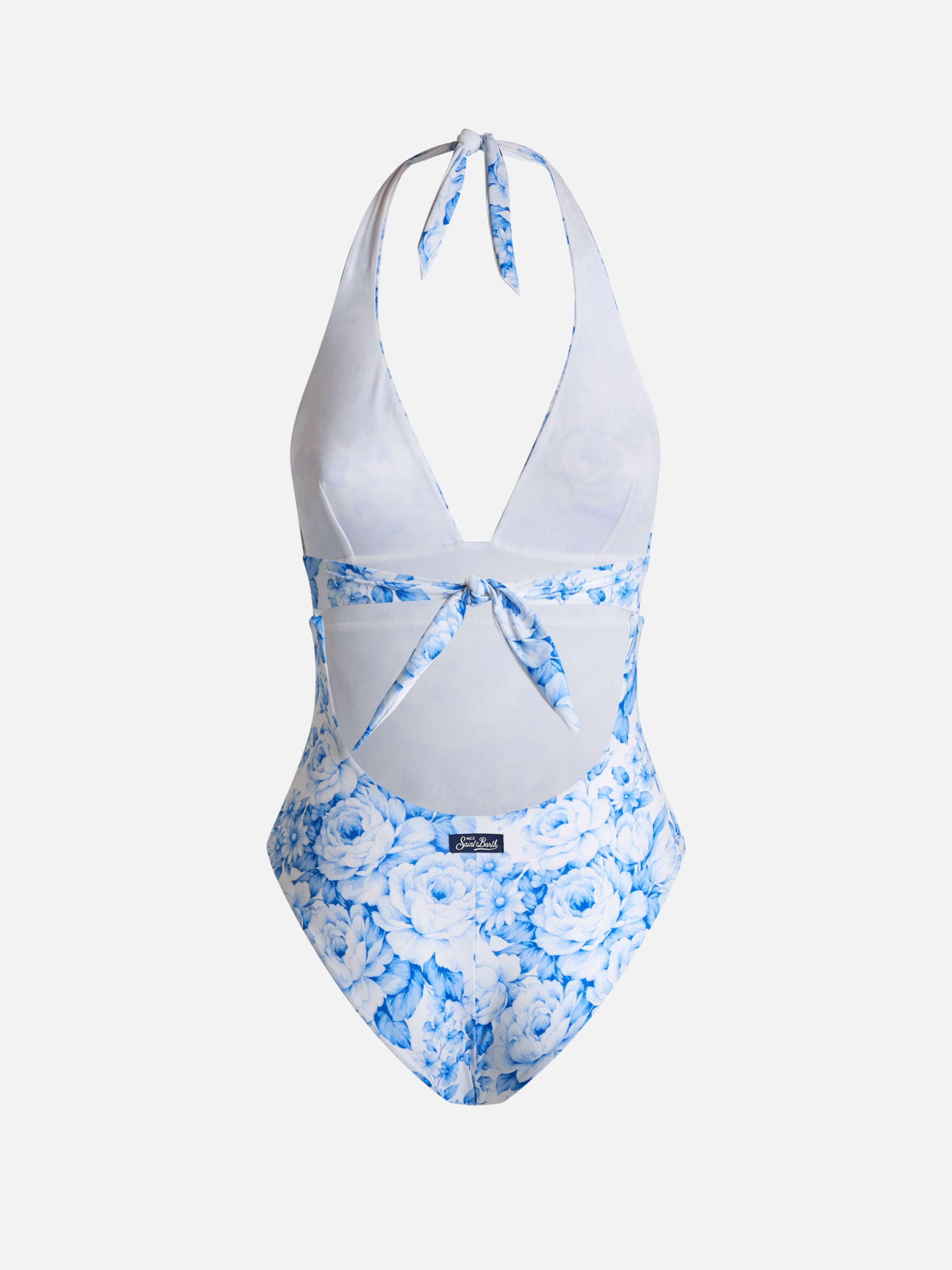 mc2-saint-barth-marylin-costume-intero-donna-floreale-azzurro-con-cintura image 5
