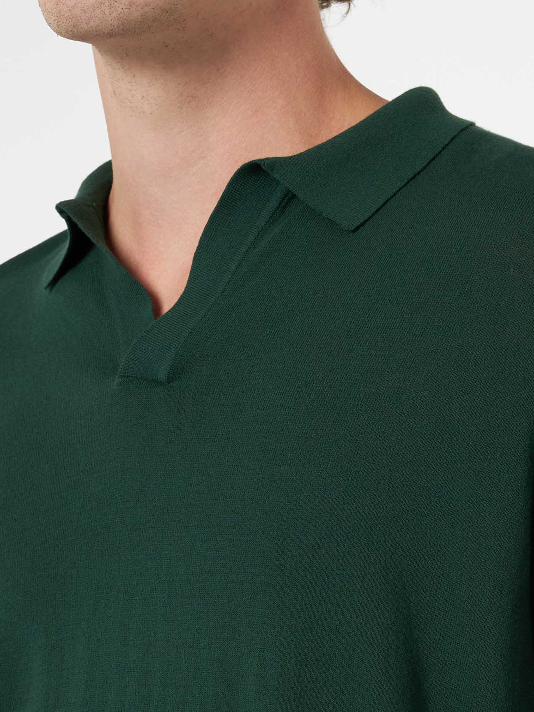 mc2-saint-barth-sloan-polo-uomo-in-maglia-verde-inglese-ice-cotton image 2