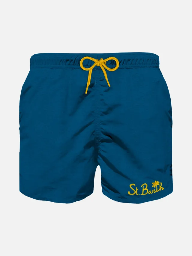 mc2-saint-barth-costume-bambino-jean-blu-tinta-unita-in-spugna image 1