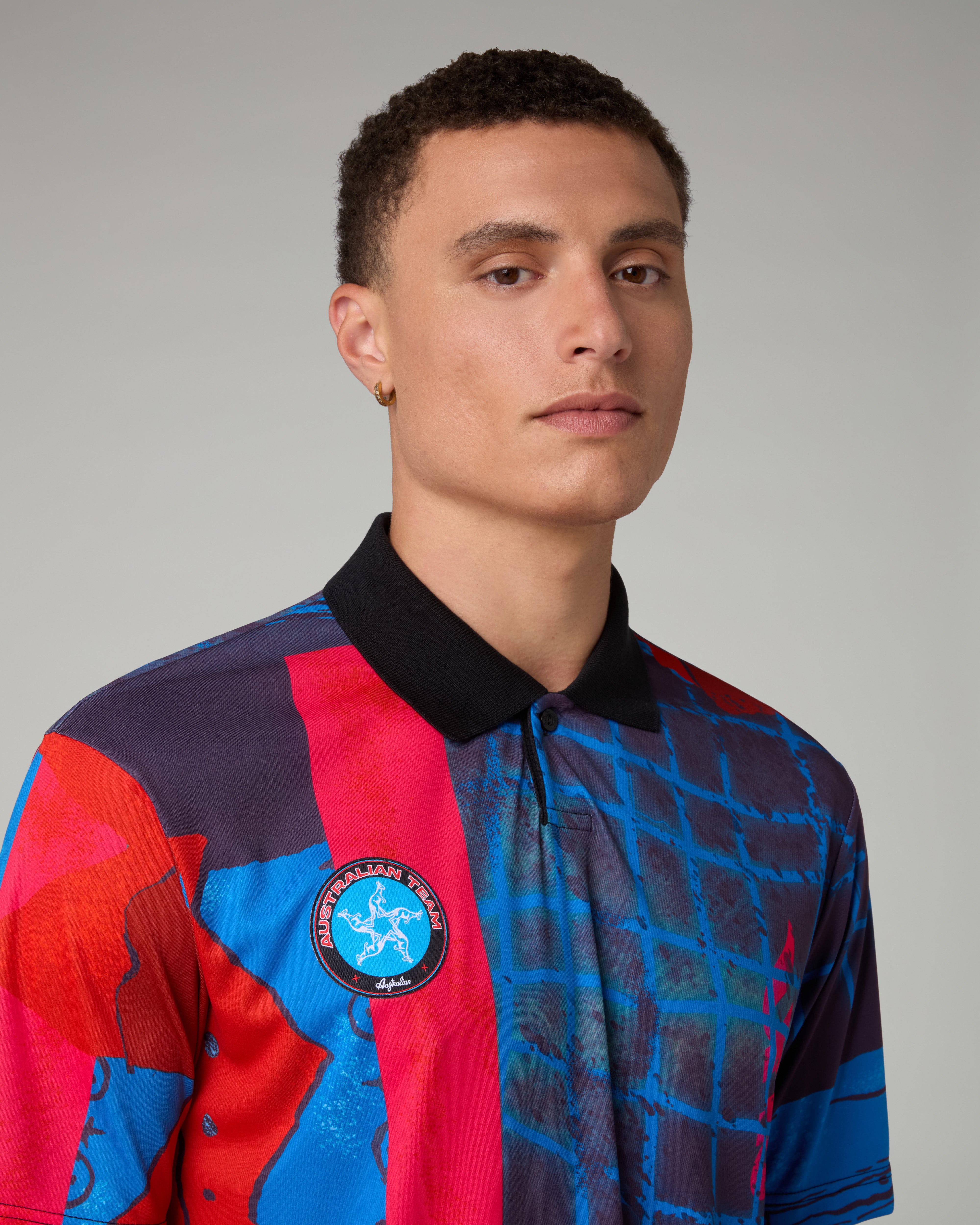australian-randall-soccer-polo-shirt-polo-sportiva-blu-capri image 4