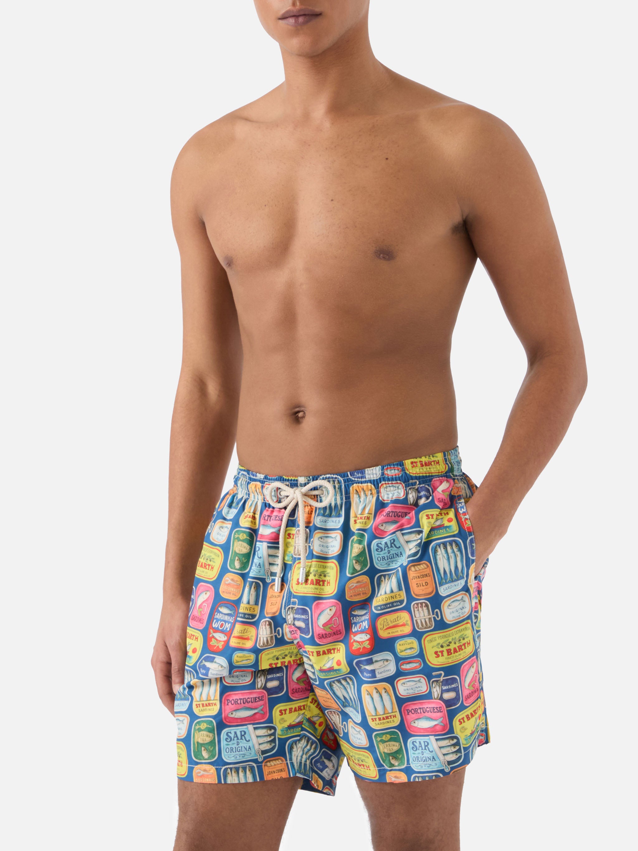 mc2-saint-barth-lighting-costume-mare-uomo-blu-stampa-lattine-di-sardine-all-ove image 3
