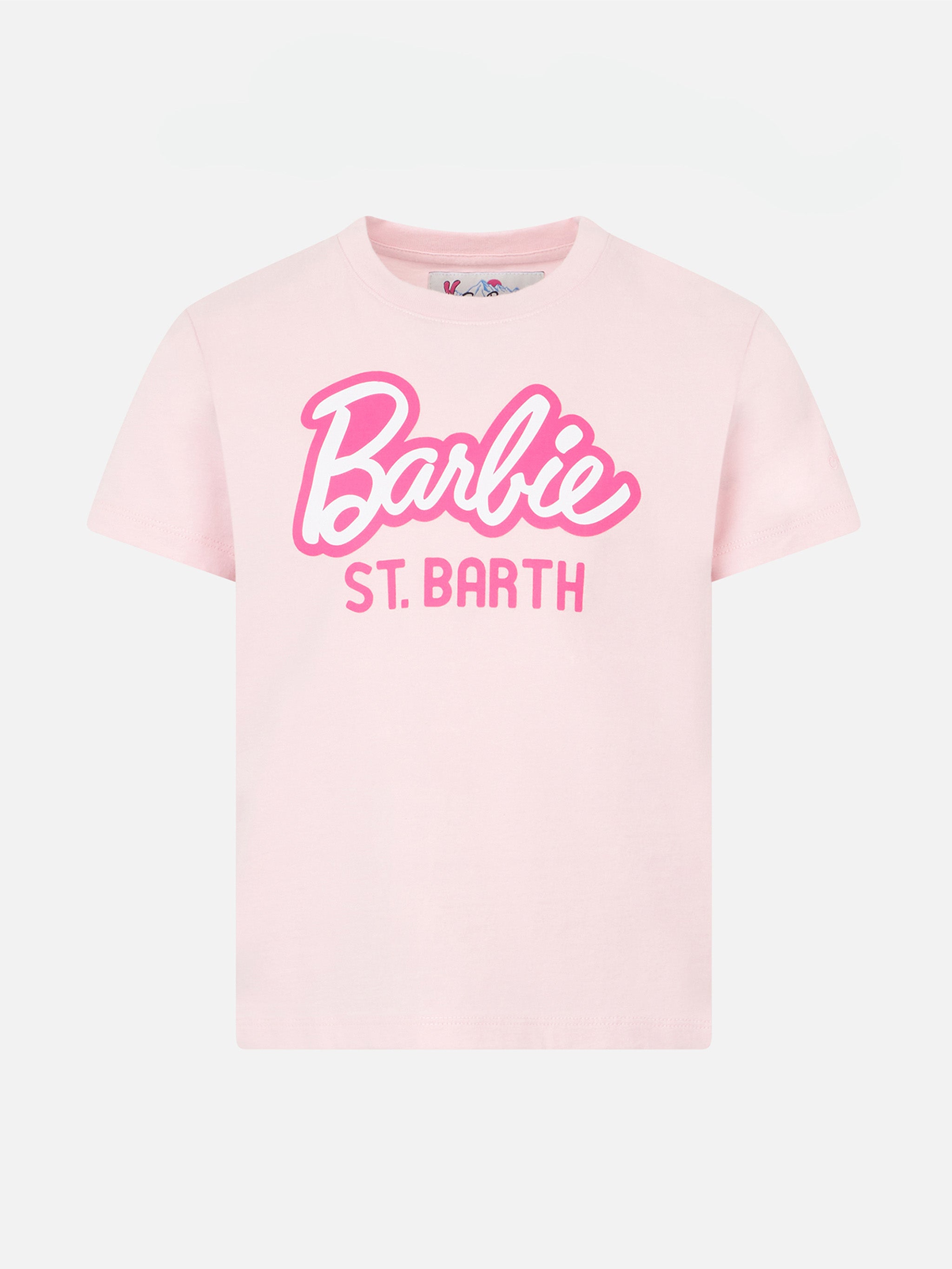 mc2-saint-barth-ecstasea-t-shirt-bambina-cotone-barbie-st-barth-rosa image 1
