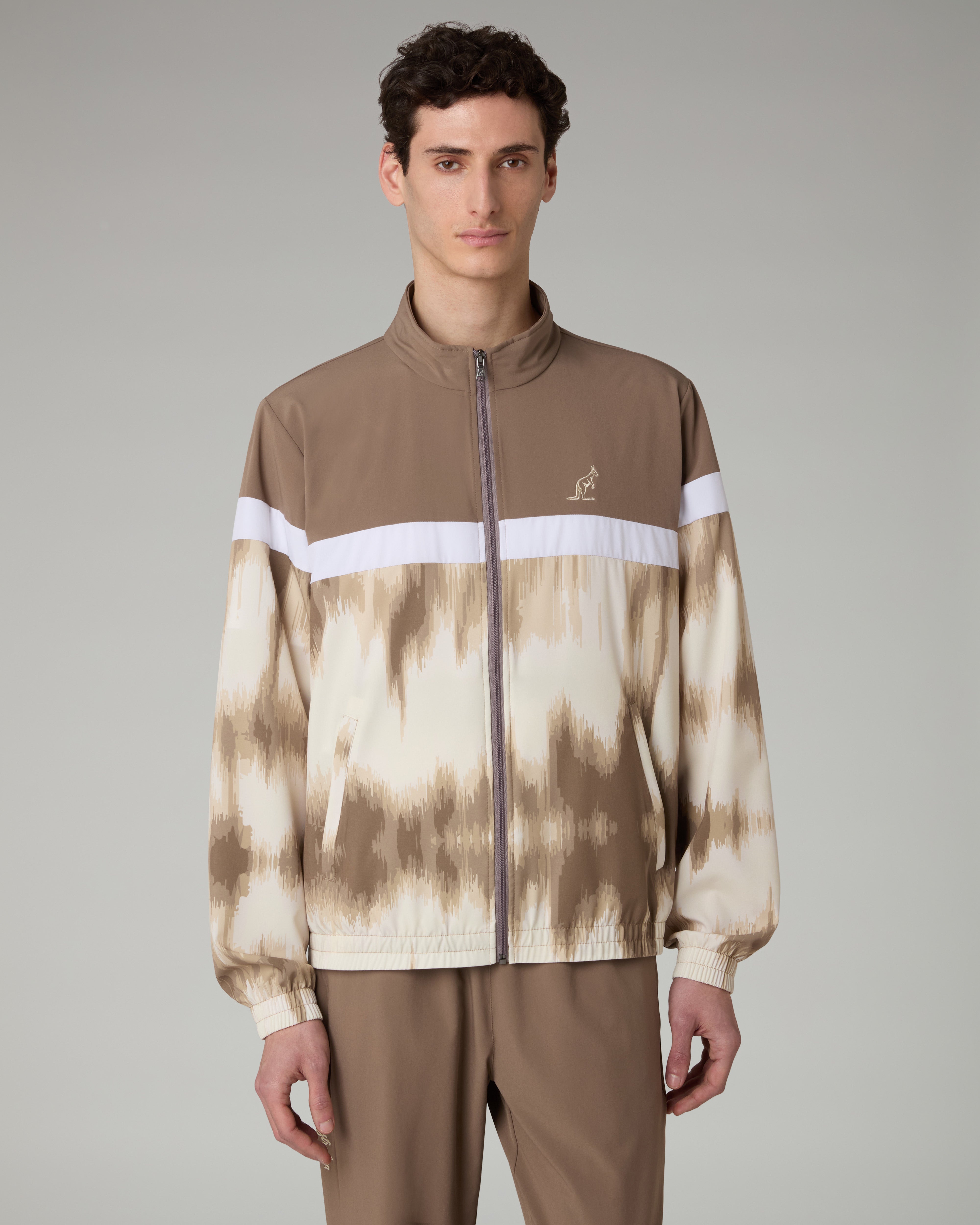 australian-doric-tuta-stampa-all-over-full-zip-sabbia image 3