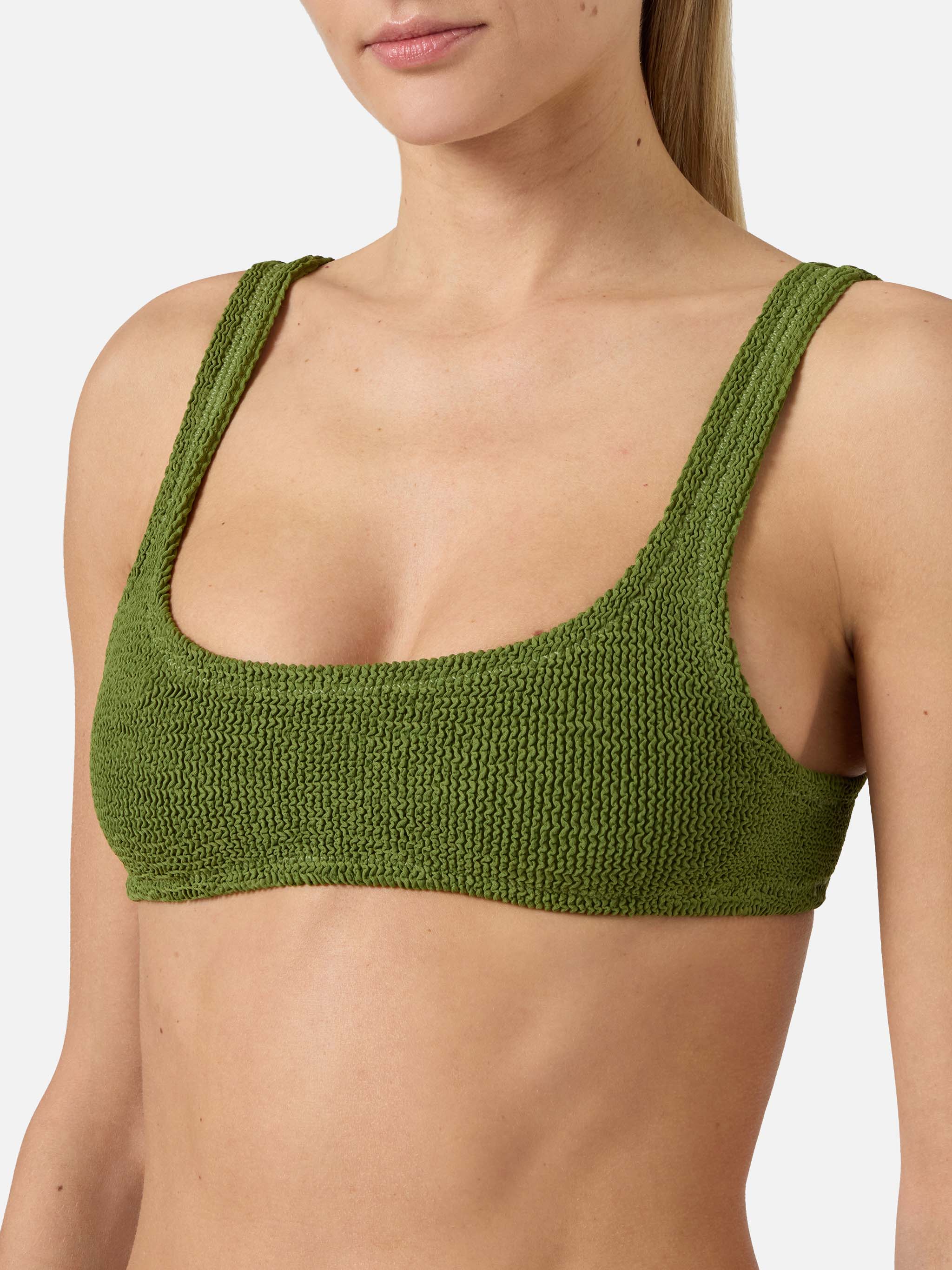 mc2-saint-barth-naima-naomi-bikini-donna-verde-militare-in-crinkle image 3