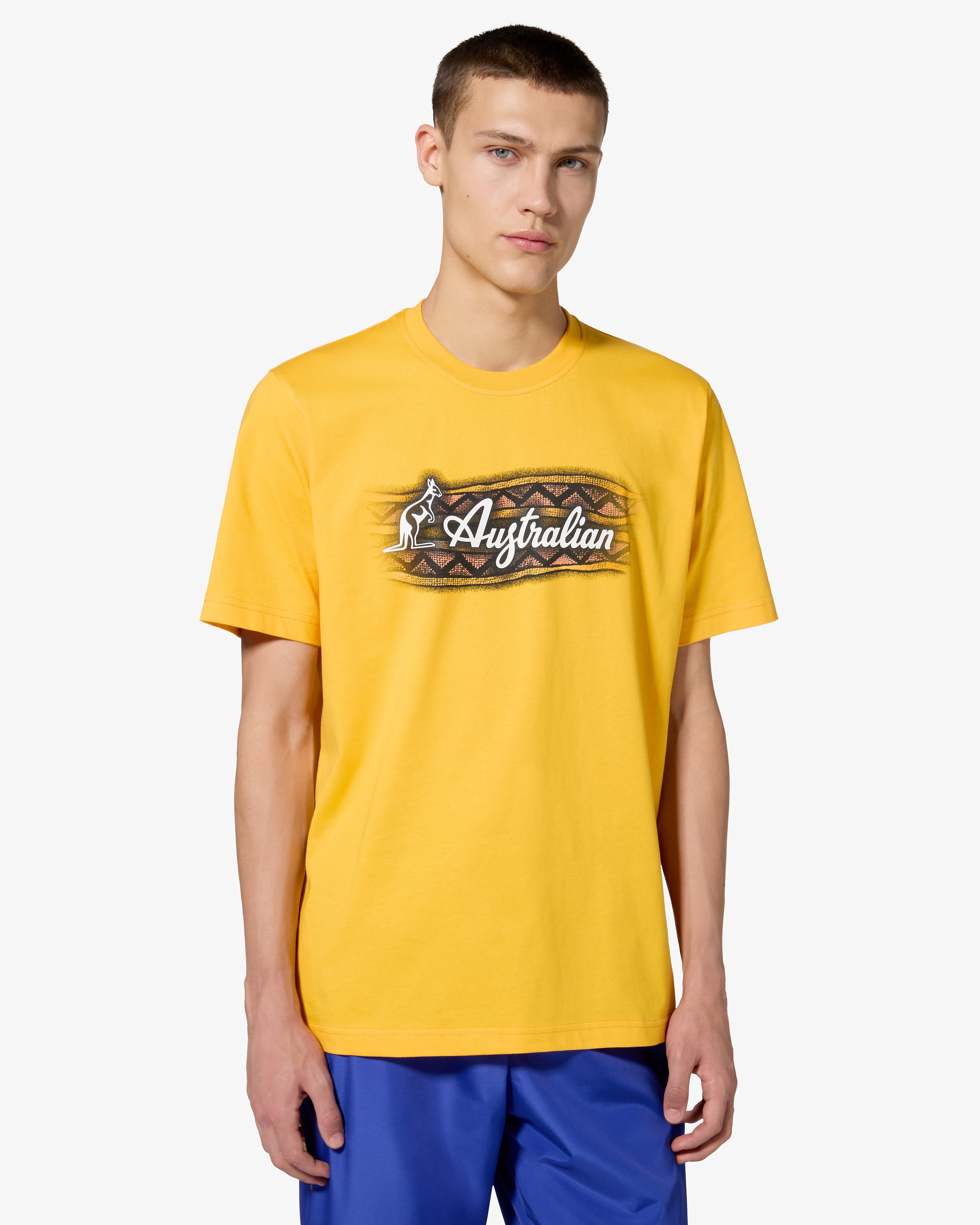 australian-mistero-cotton-t-shirt-maglietta-sunflower image 1