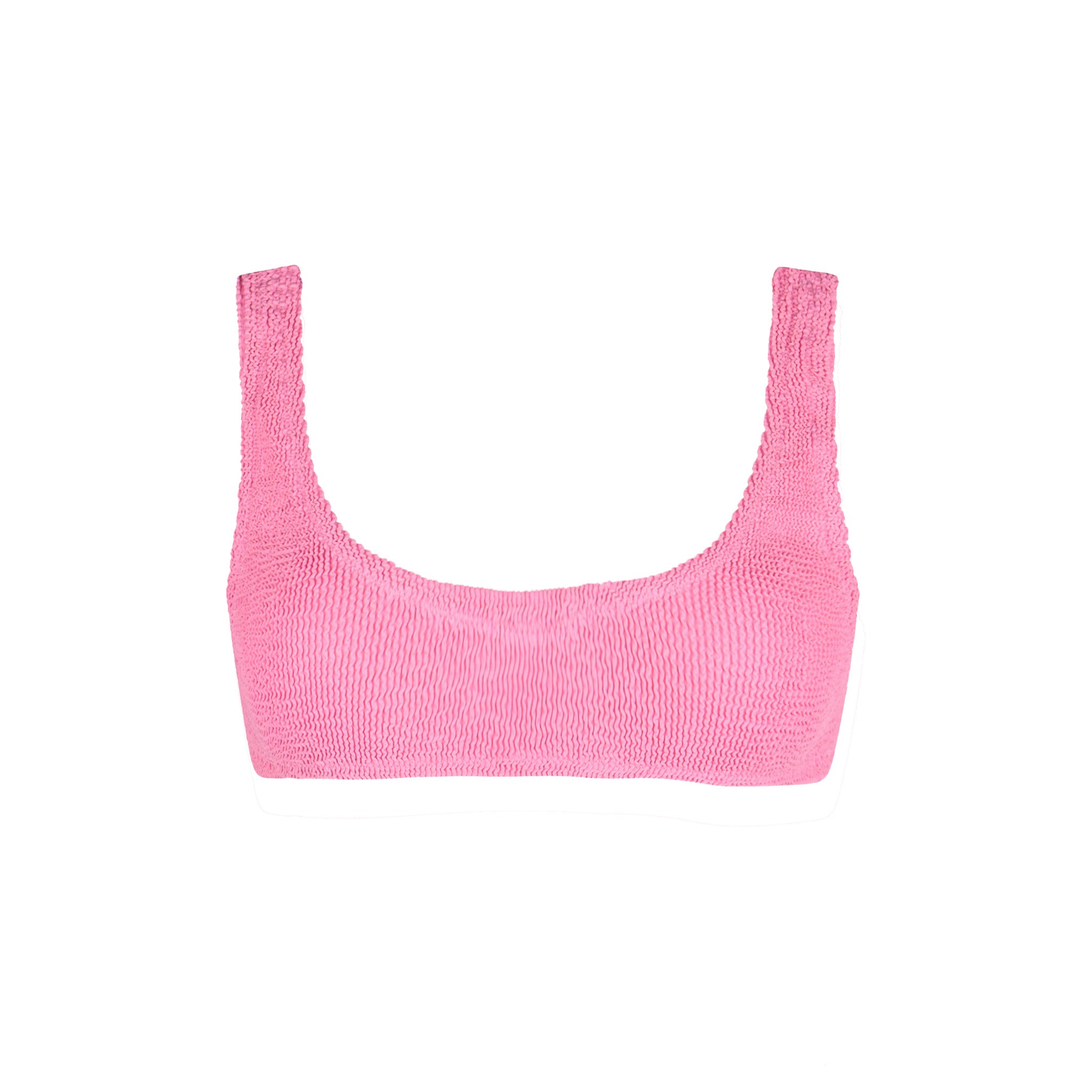 mc2-saint-barth-naima-top-bralette-crinkle-rosa-donna image 1