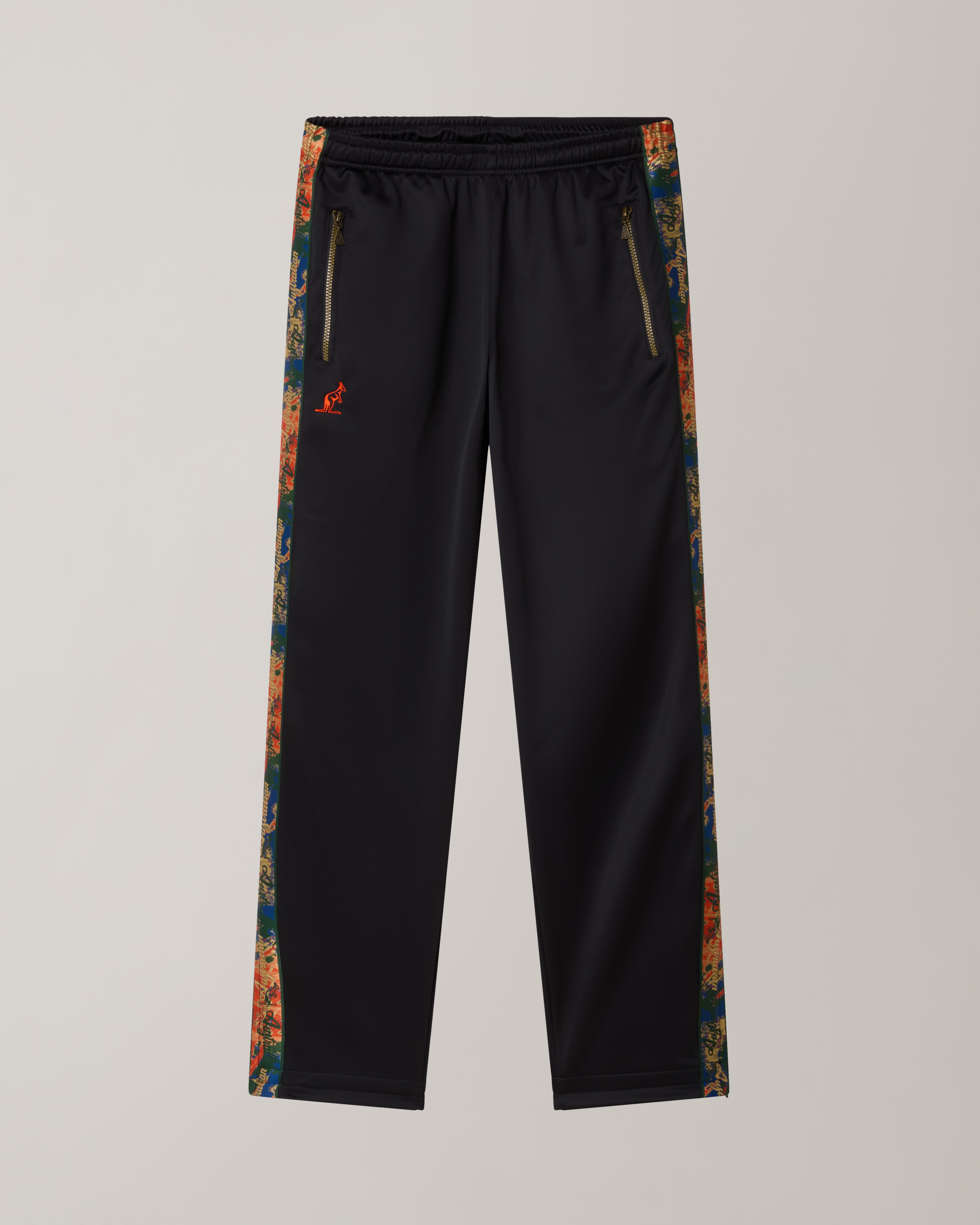 australian-nebula-tape-track-pant-pantalone-tuta-nero-con-banda image 7