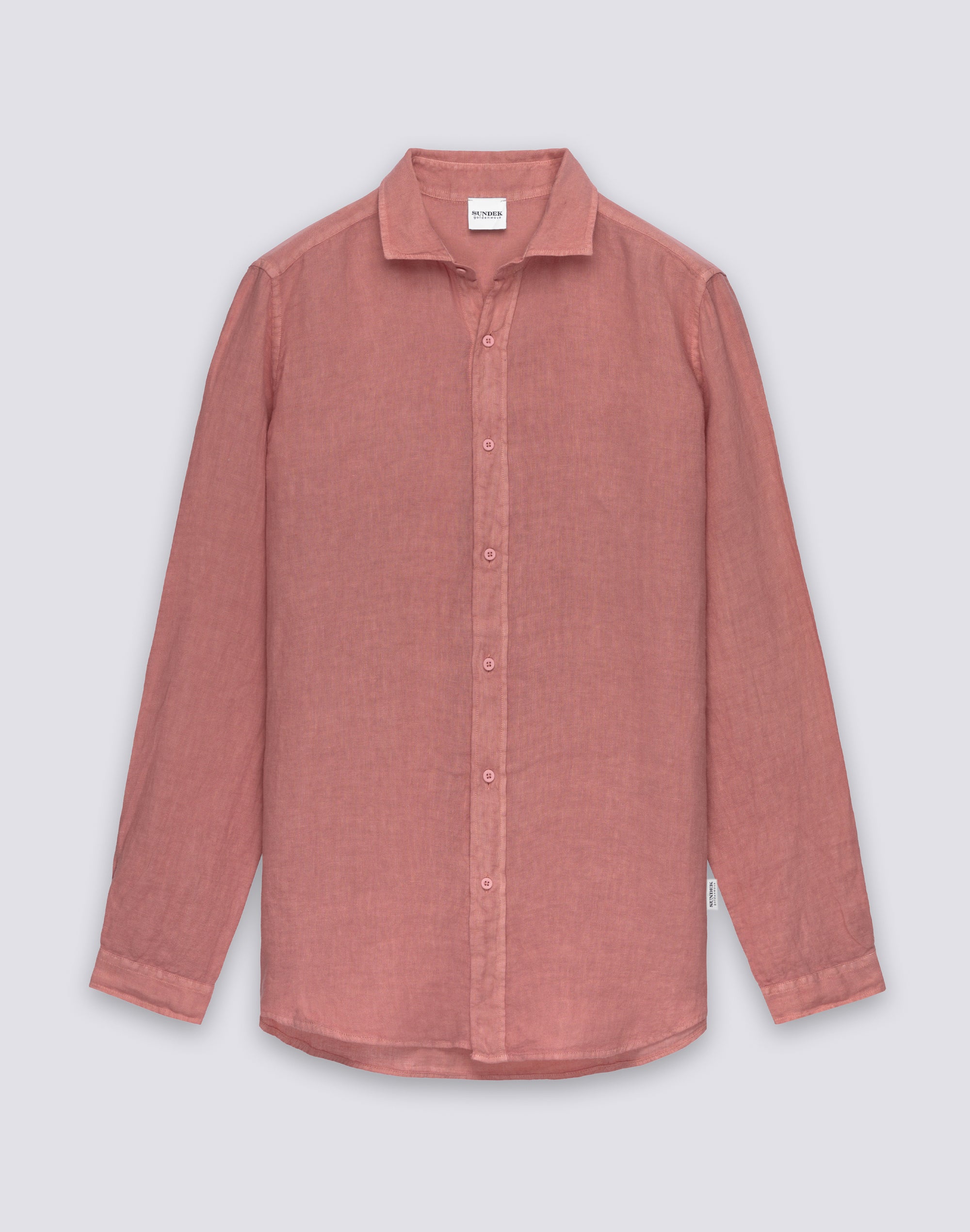 sundek-gm820shli5tc-goldenwave-camicia-uomo-in-lino-tinto-capo-regular image 1