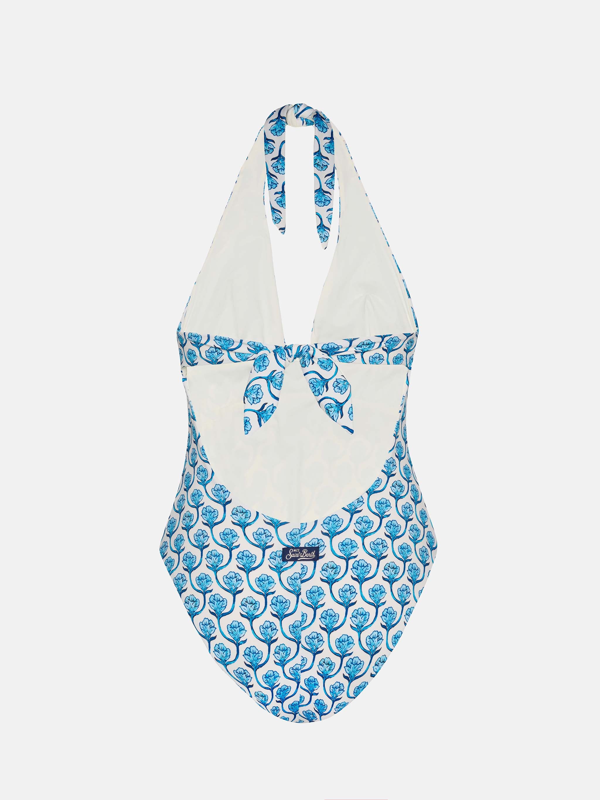 mc2-saint-barth-marylin-costume-intero-donna-stampa-floreale-azzurro image 3