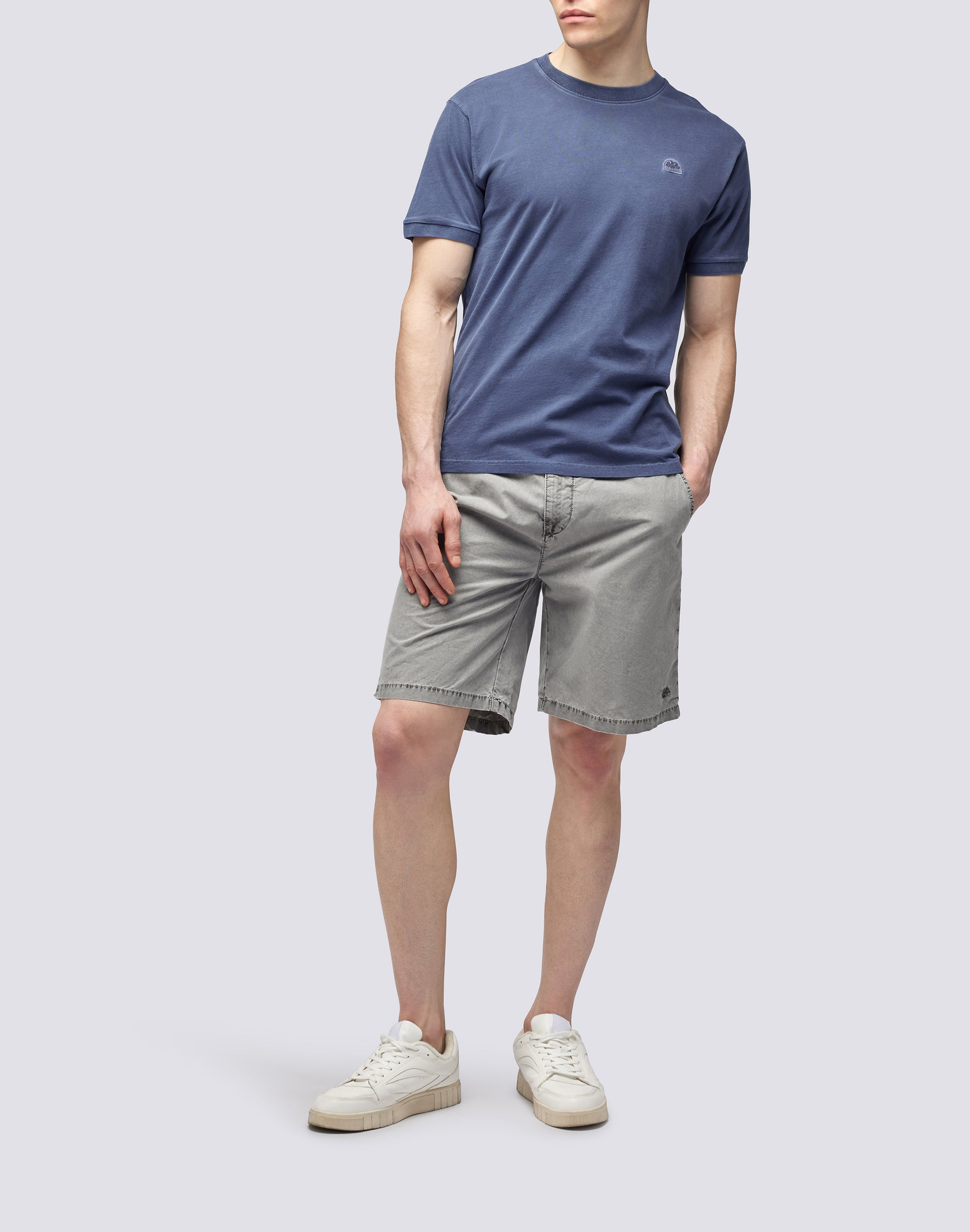 sundek-t-shirt-new-dey-uomo-girocollo-tinto-capo-con-logo image 3