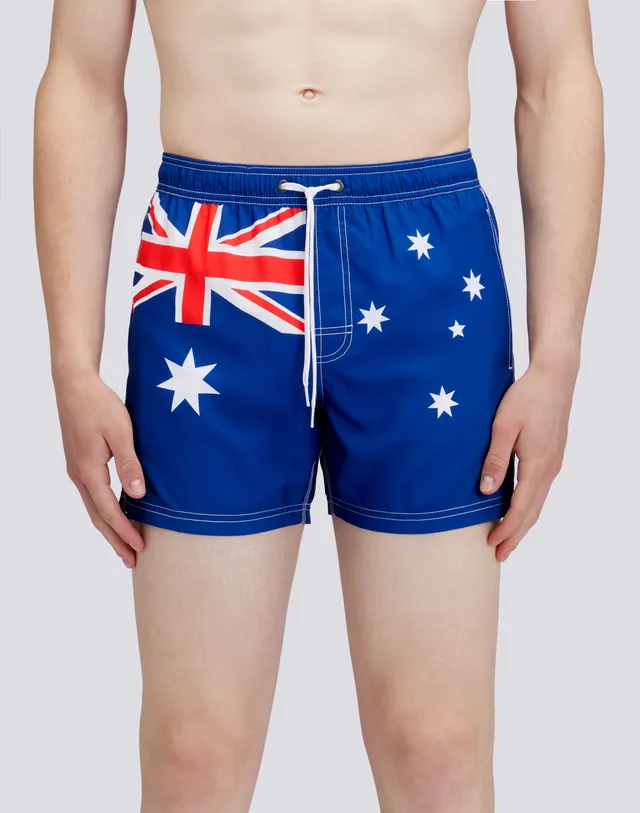 sundek-repreve-bandiera-australia-costume-uomo-corto-vita-elasticata-35-cm image 1