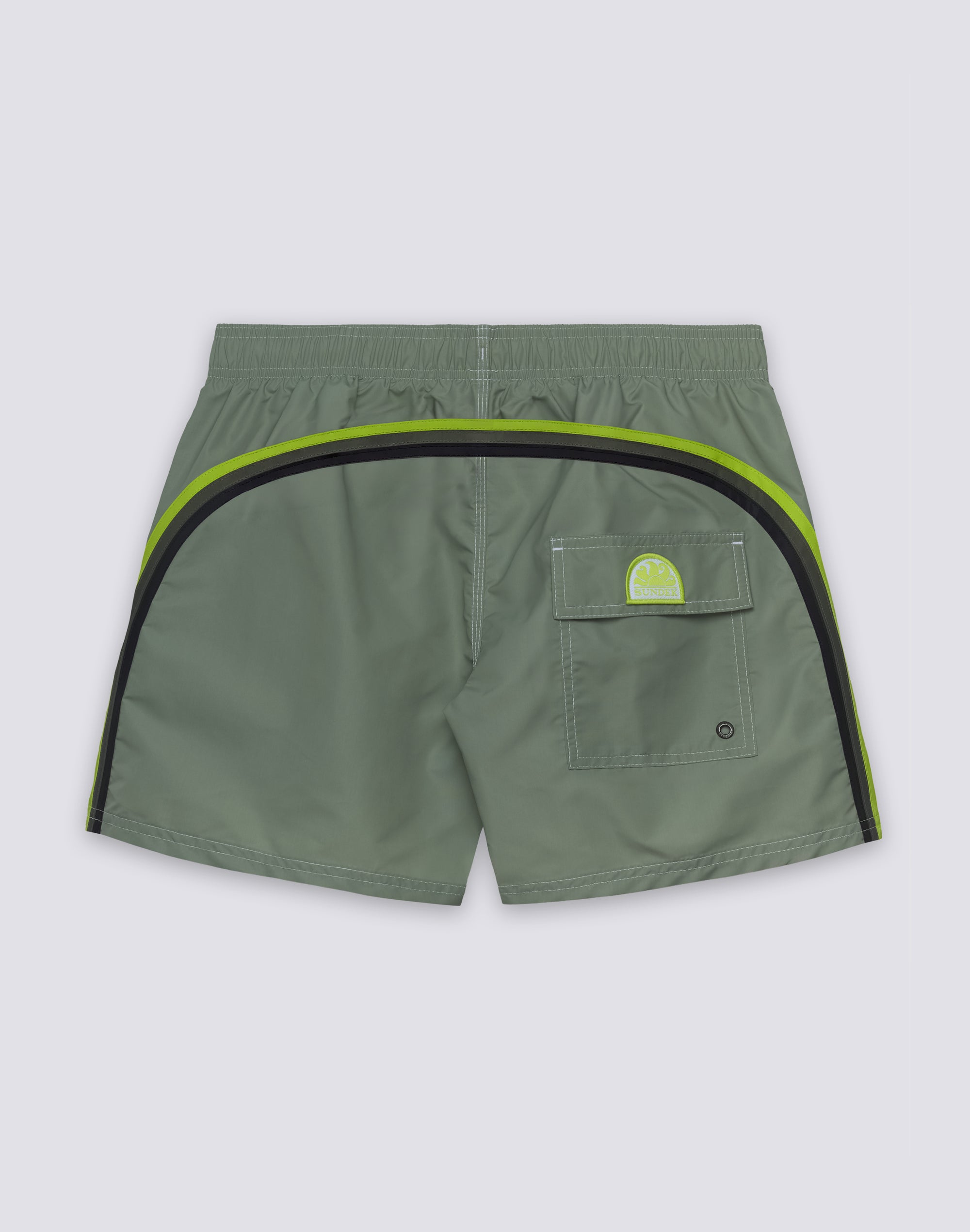 sundek-m504bdta100-iconic-costume-da-bagno-uomo-corto-vita-elasticata-nylon-taff image 1
