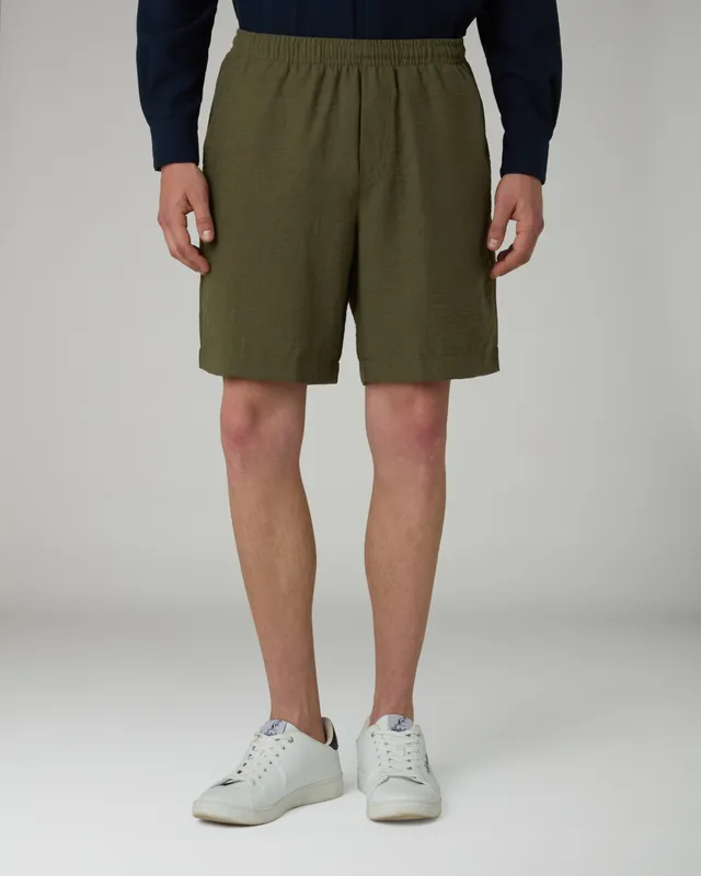 australian-doric-light-short-pantaloncino-canvas-con-coulisse image 1