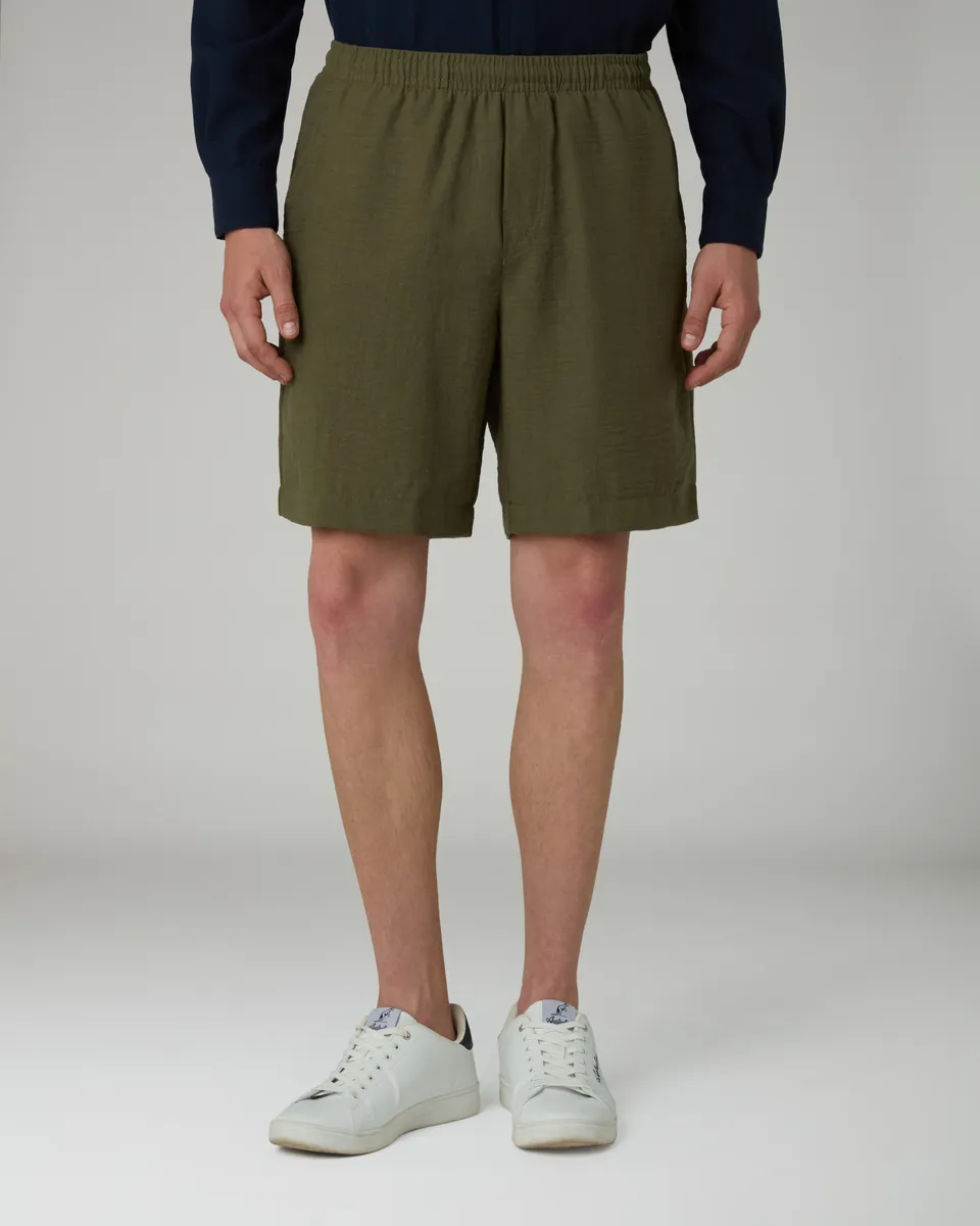 australian-doric-light-short-pantaloncino-canvas-con-coulisse image 1