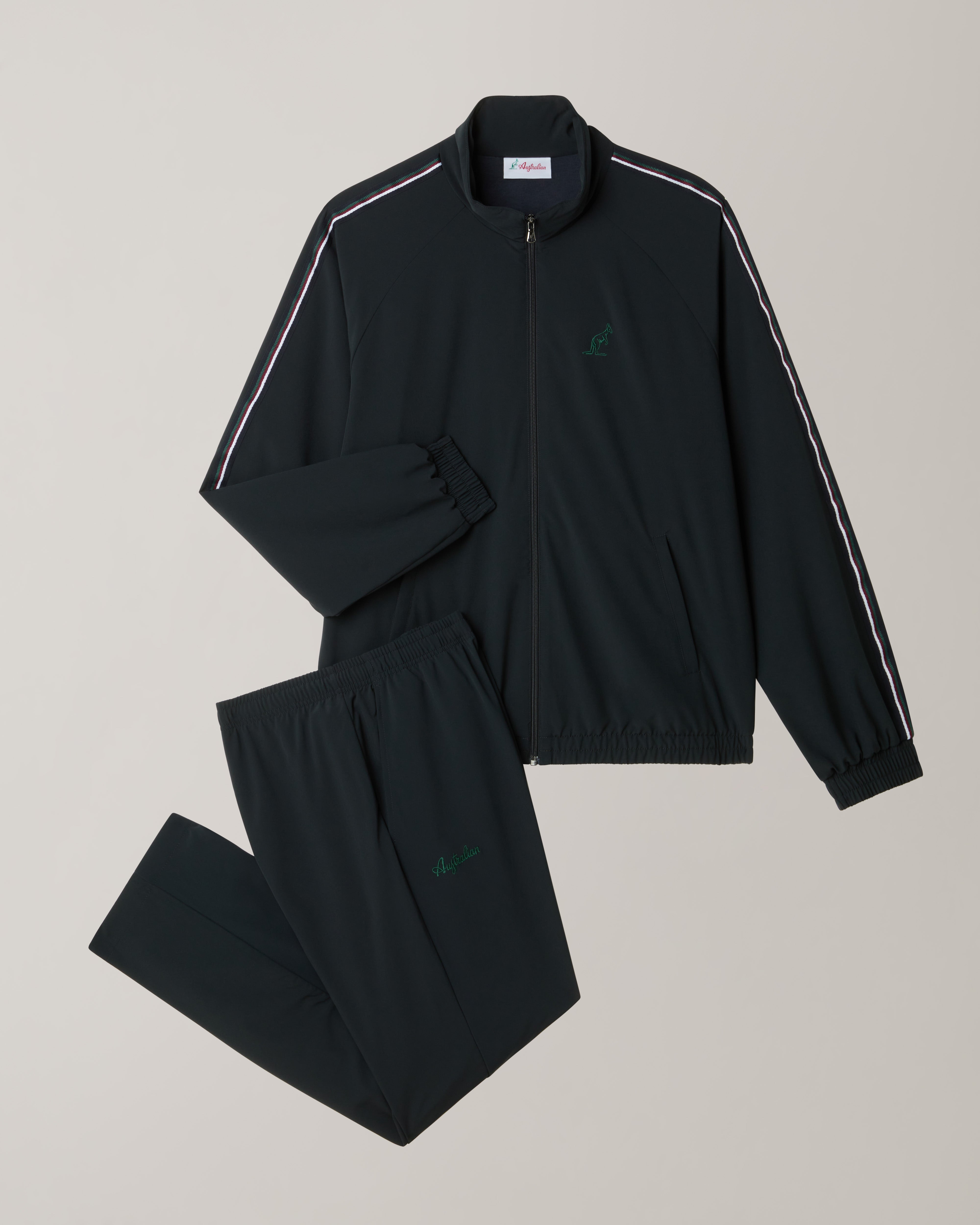 australian-victory-tracksuit-tuta-blu-bi-elastica-full-zip image 8