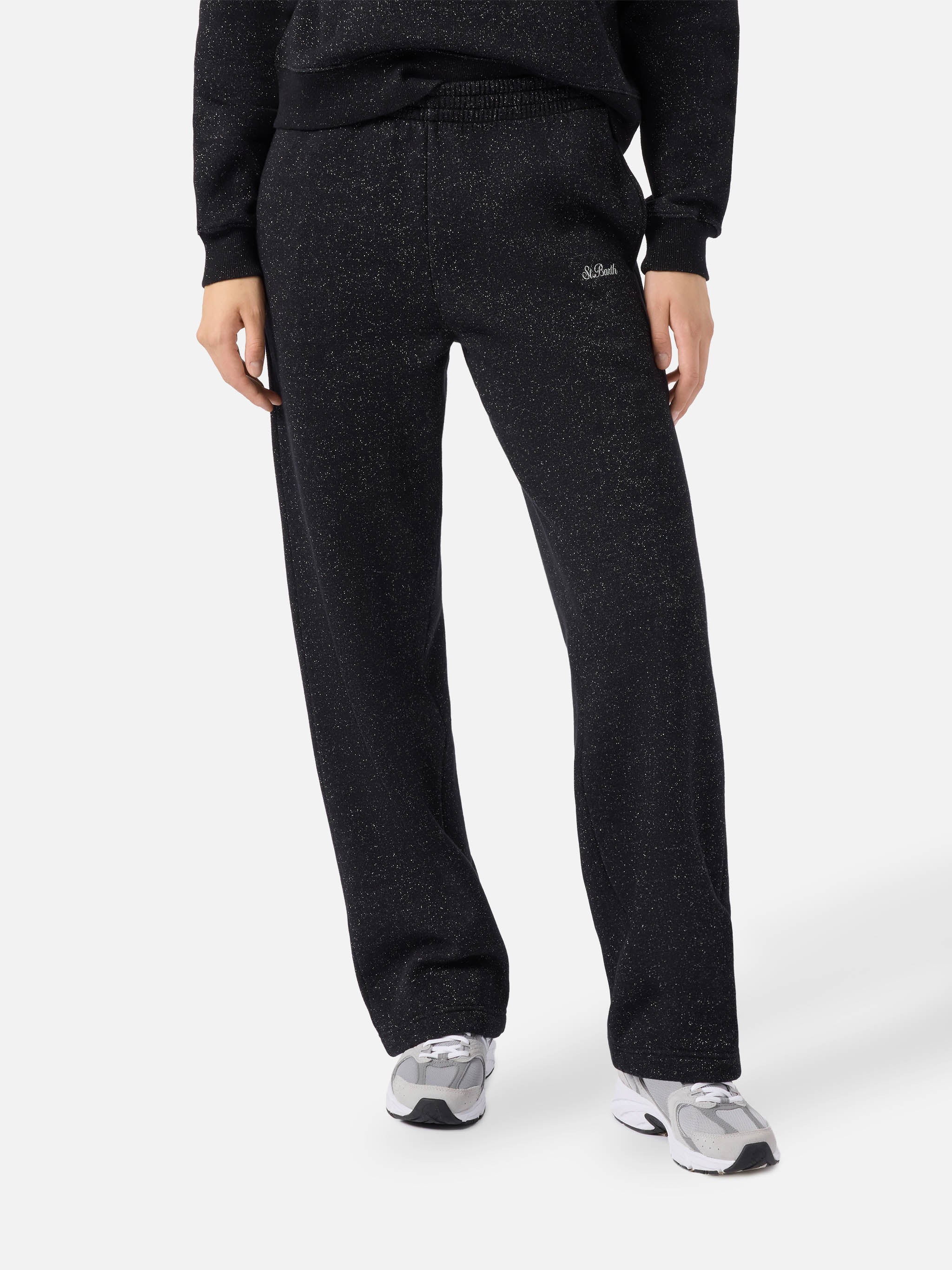 mc2-saint-barth-joggers-fondo-dritto-deena-lurex-nero image 1