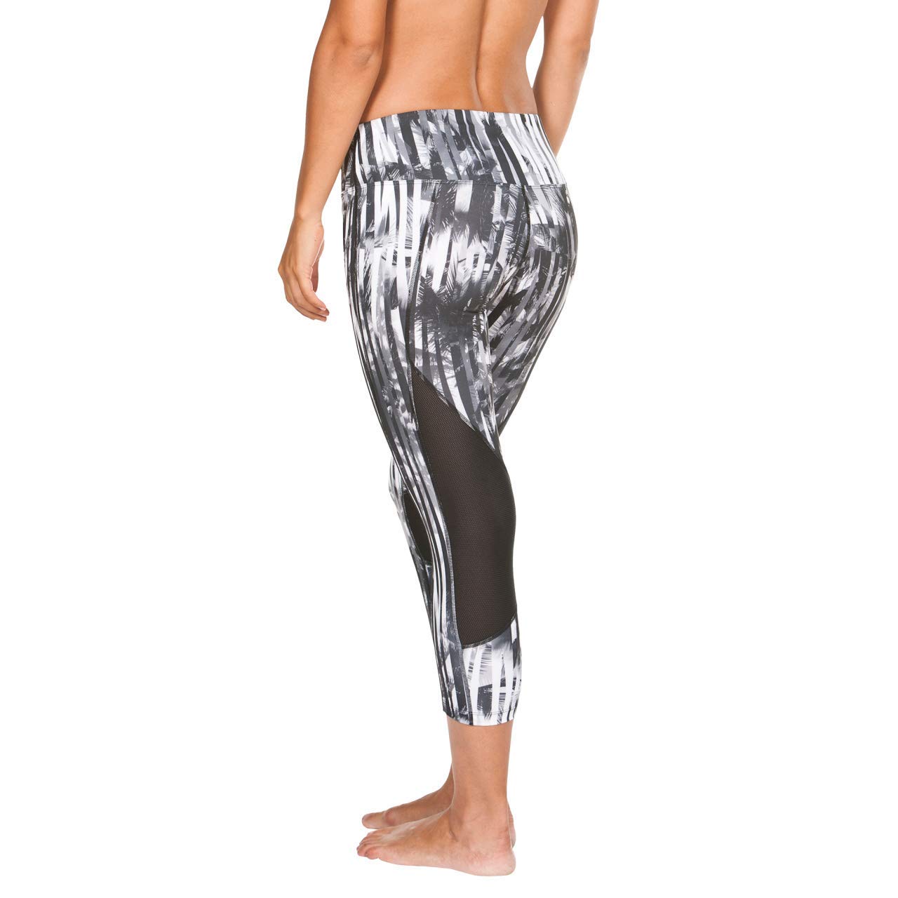 arena-w-gym-leggings-3-4-donna-riviera-black-xl image 4