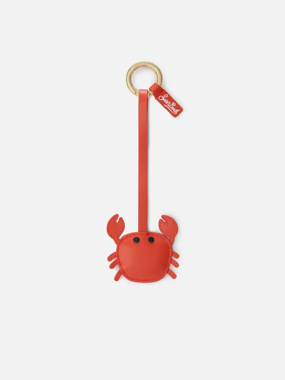 mc2-saint-barth-bcharm01-bag-charm-granchio-in-pelle-liscia-arancione image 1