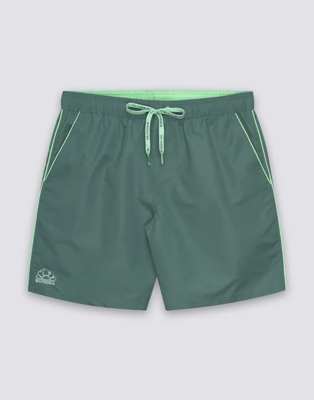 sundek-costume-da-bagno-uomo-m420bdta100-lunghezza-media-con-piping image 1
