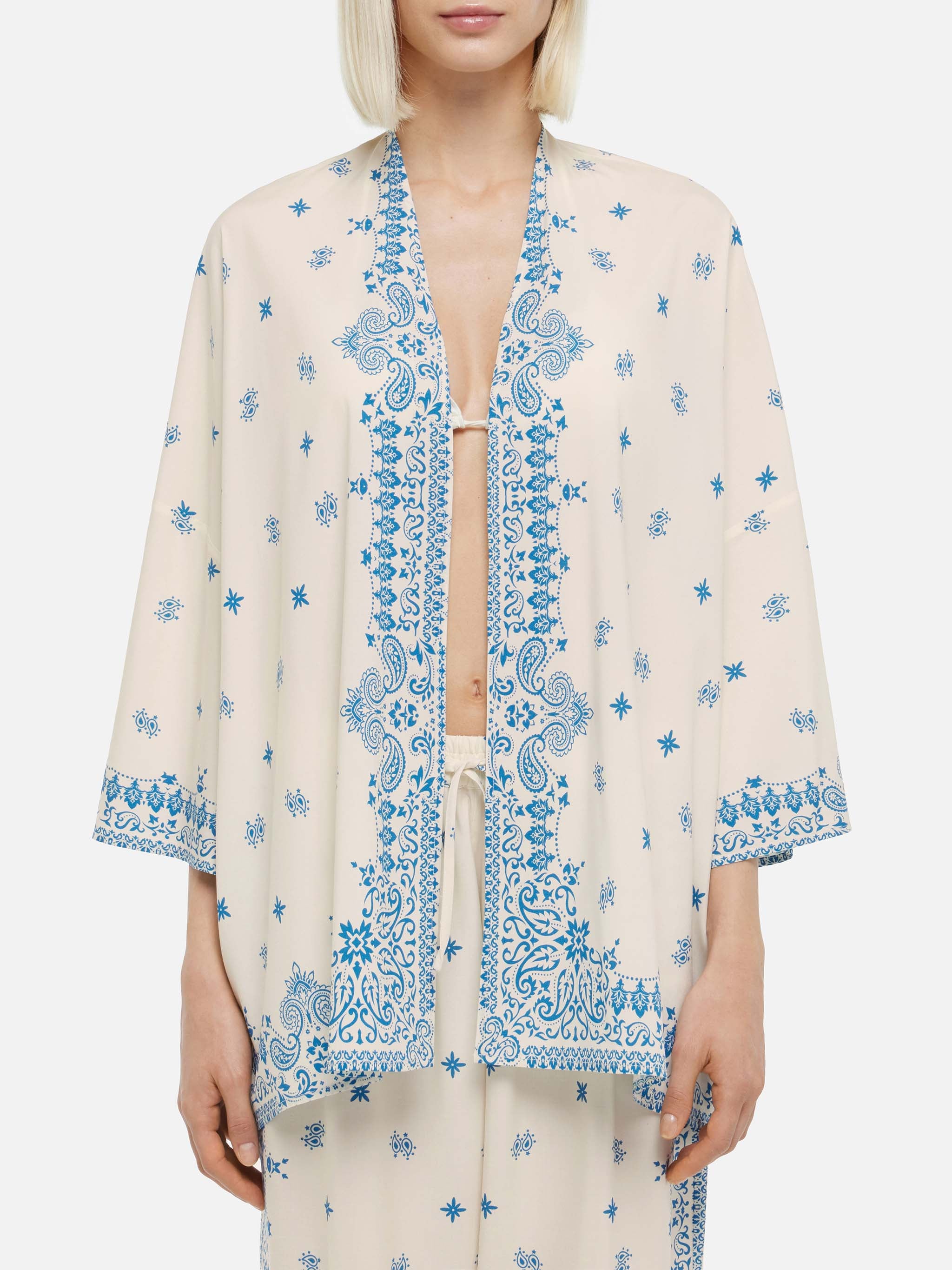 mc2-saint-barth-giacca-kimono-milos-donna-in-rayon-stampa-bandana image 2