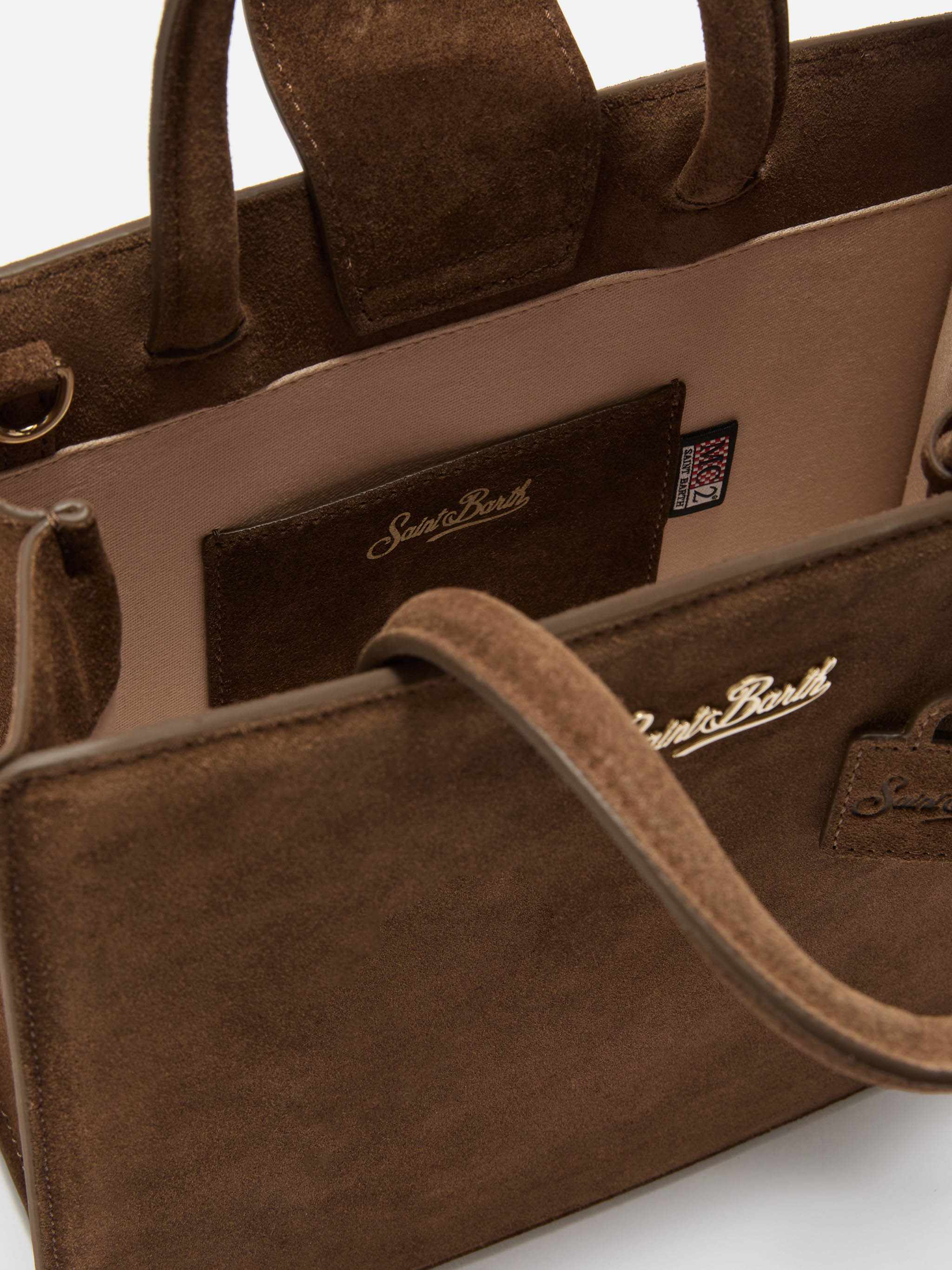 mc2-saint-barth-borsa-a-mano-shop-bag-midi-in-pelle-scamosciata-marrone image 5
