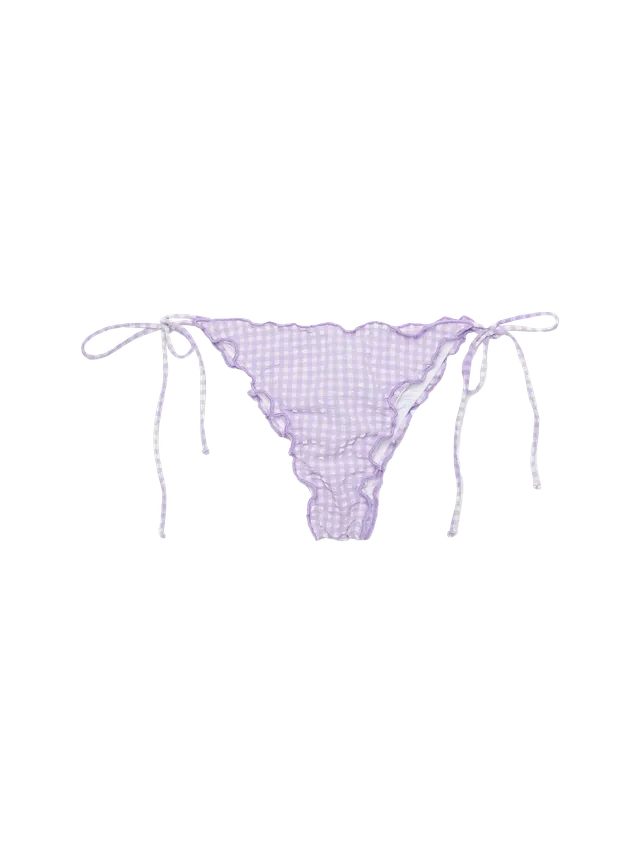 mc2-saint-barth-slip-mare-miami-in-seersucker-giallo-gingham-con-laccetti-regola image 1