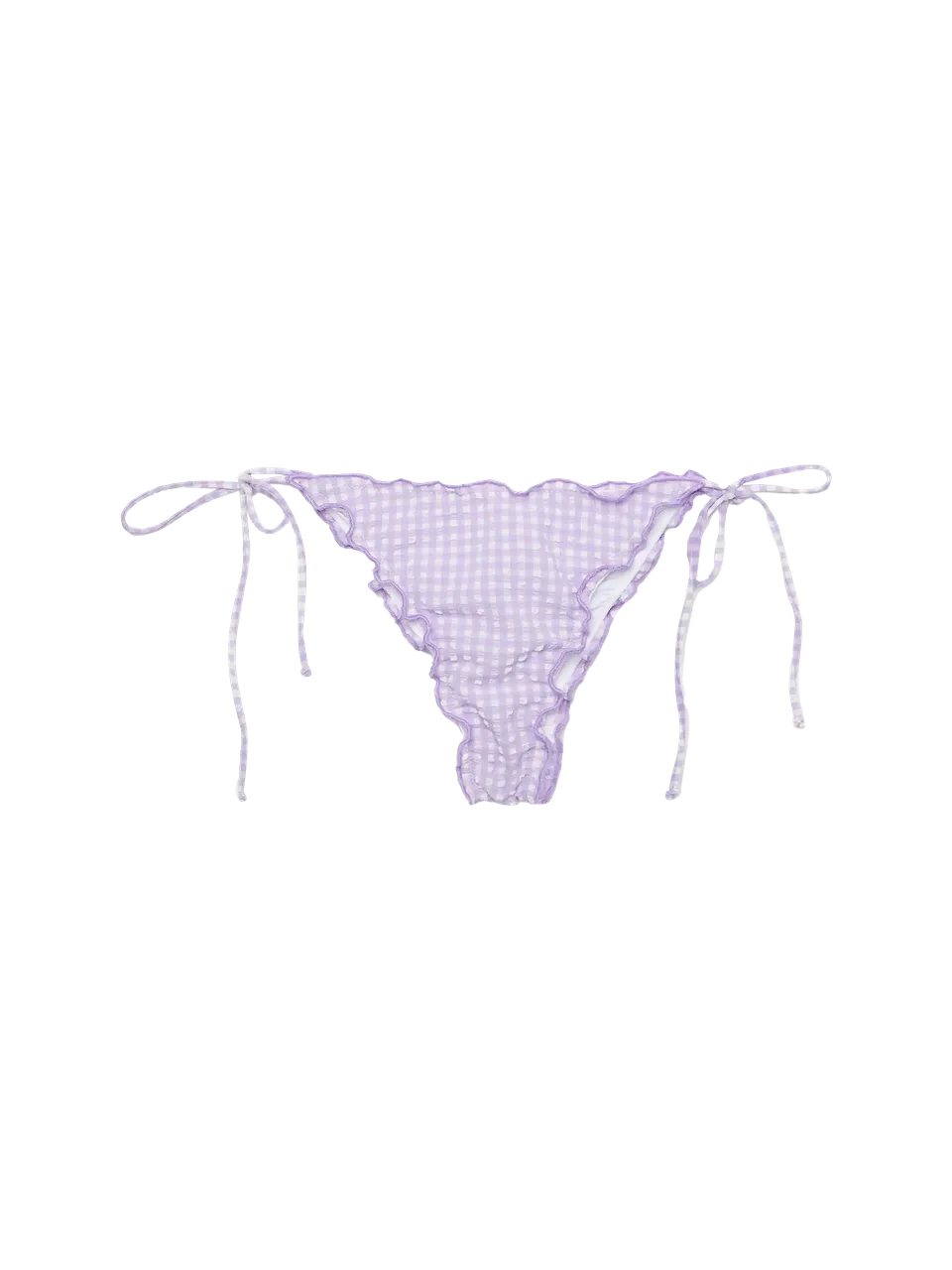 mc2-saint-barth-slip-mare-miami-in-seersucker-giallo-gingham-con-laccetti-regola image 1