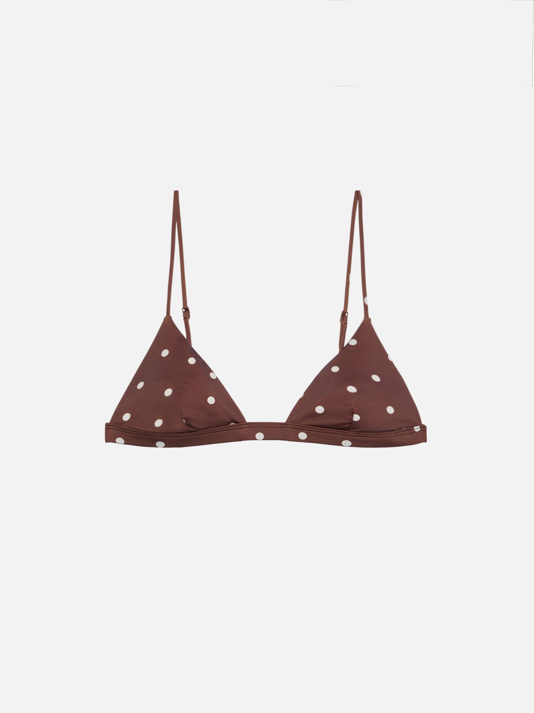 mc2-saint-barth-rylie-top-bikini-donna-pois-marrone image 1