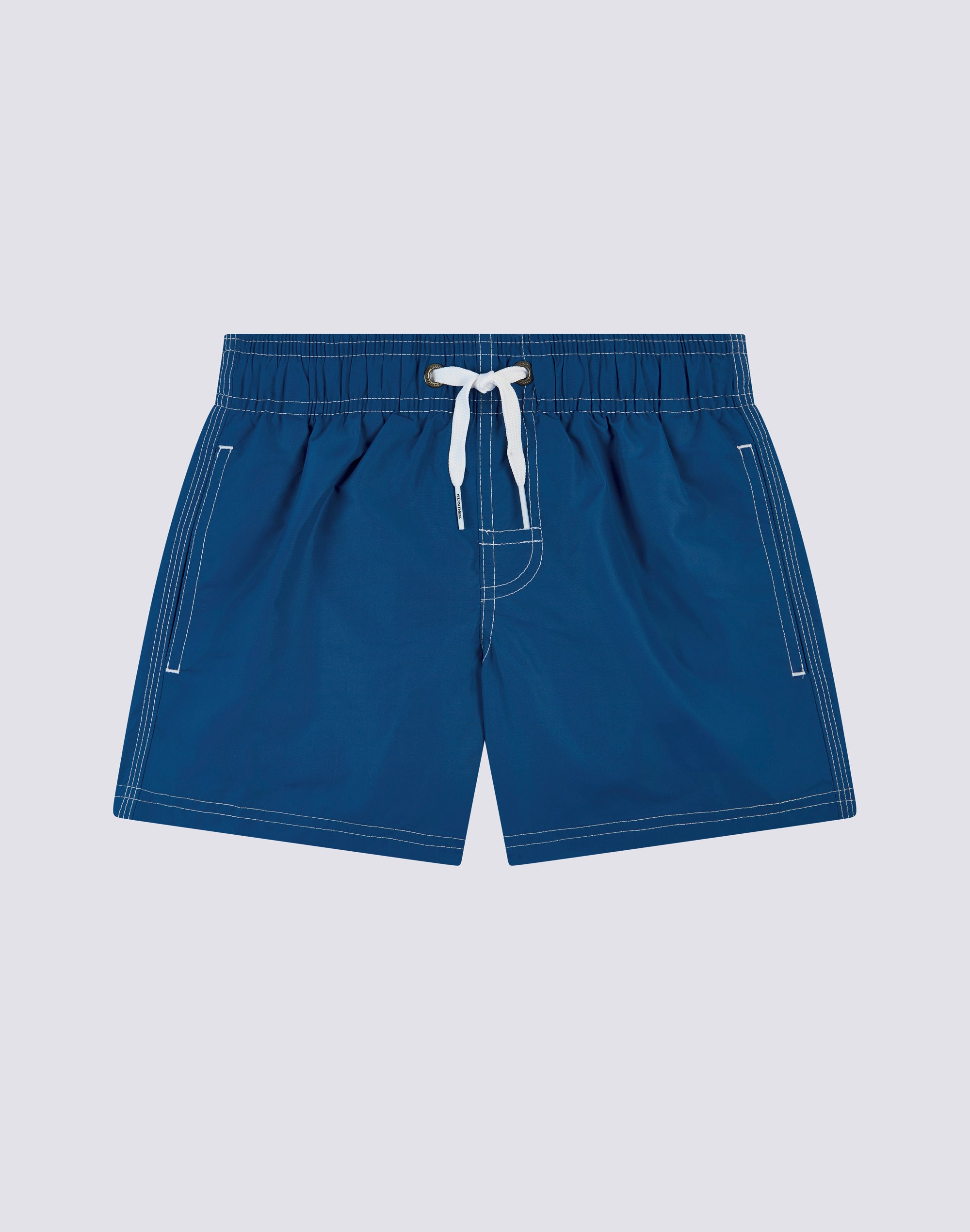 sundek-b504bdta100-costume-boxer-mare-bambino-corto-iconic-in-nylon-taffet image 2