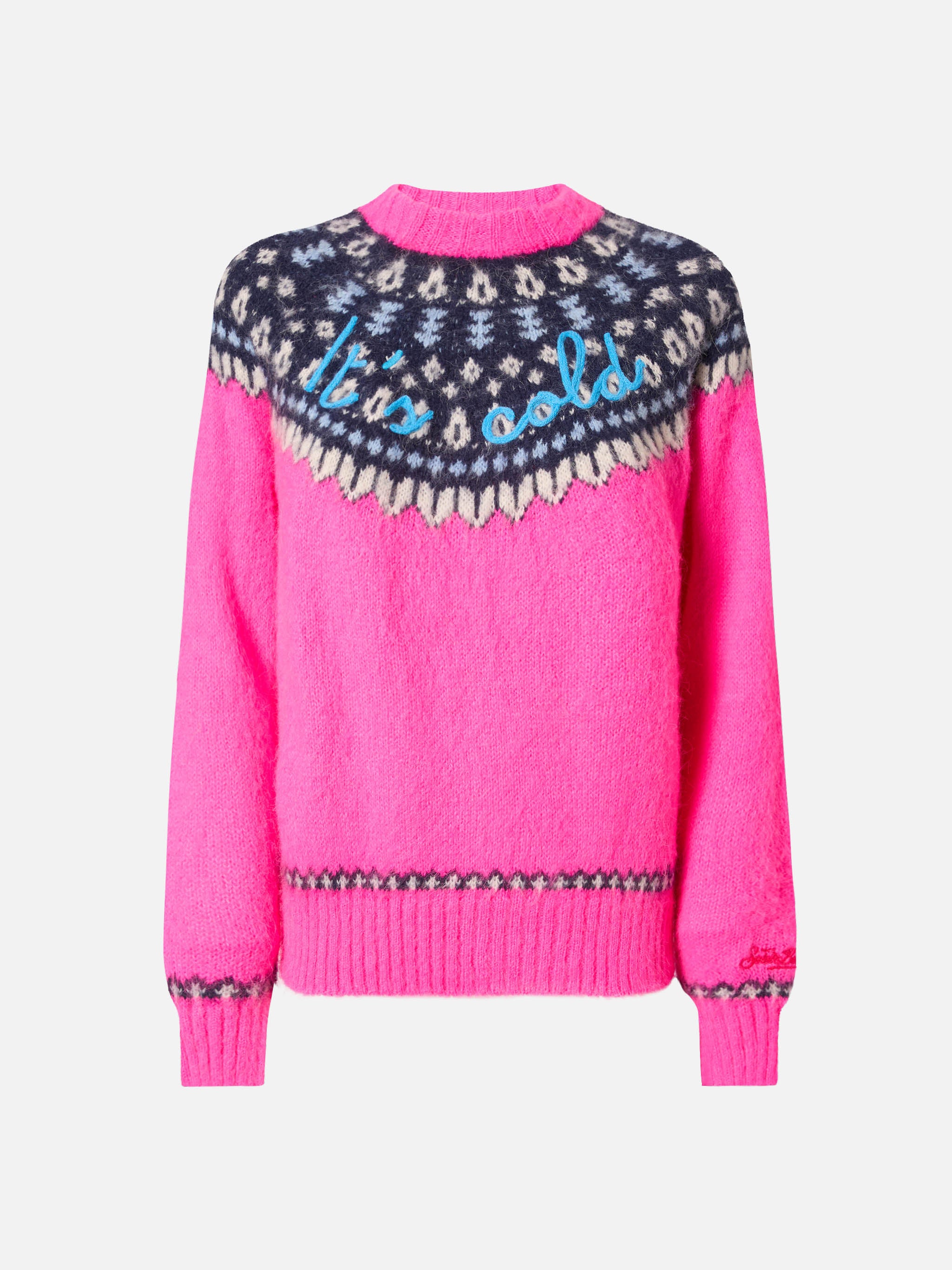 mc2-saint-barth-new-queen-girocollo-nordic-soft-fucsia-fluo-con-ricamo-it-s-cold image 5