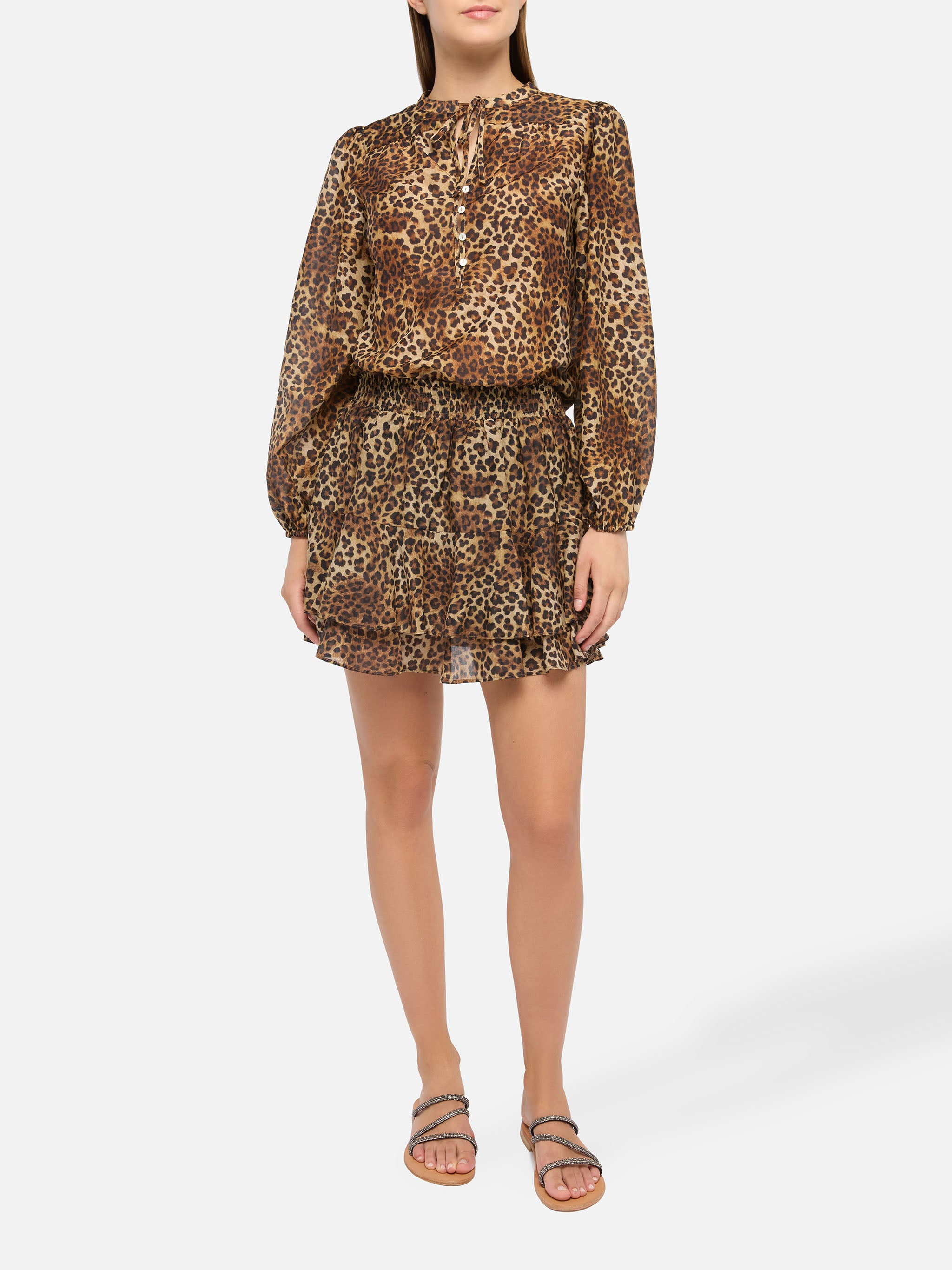 mc2-saint-barth-eivissa-mini-gonna-voile-seta-animalier-leopardata image 2