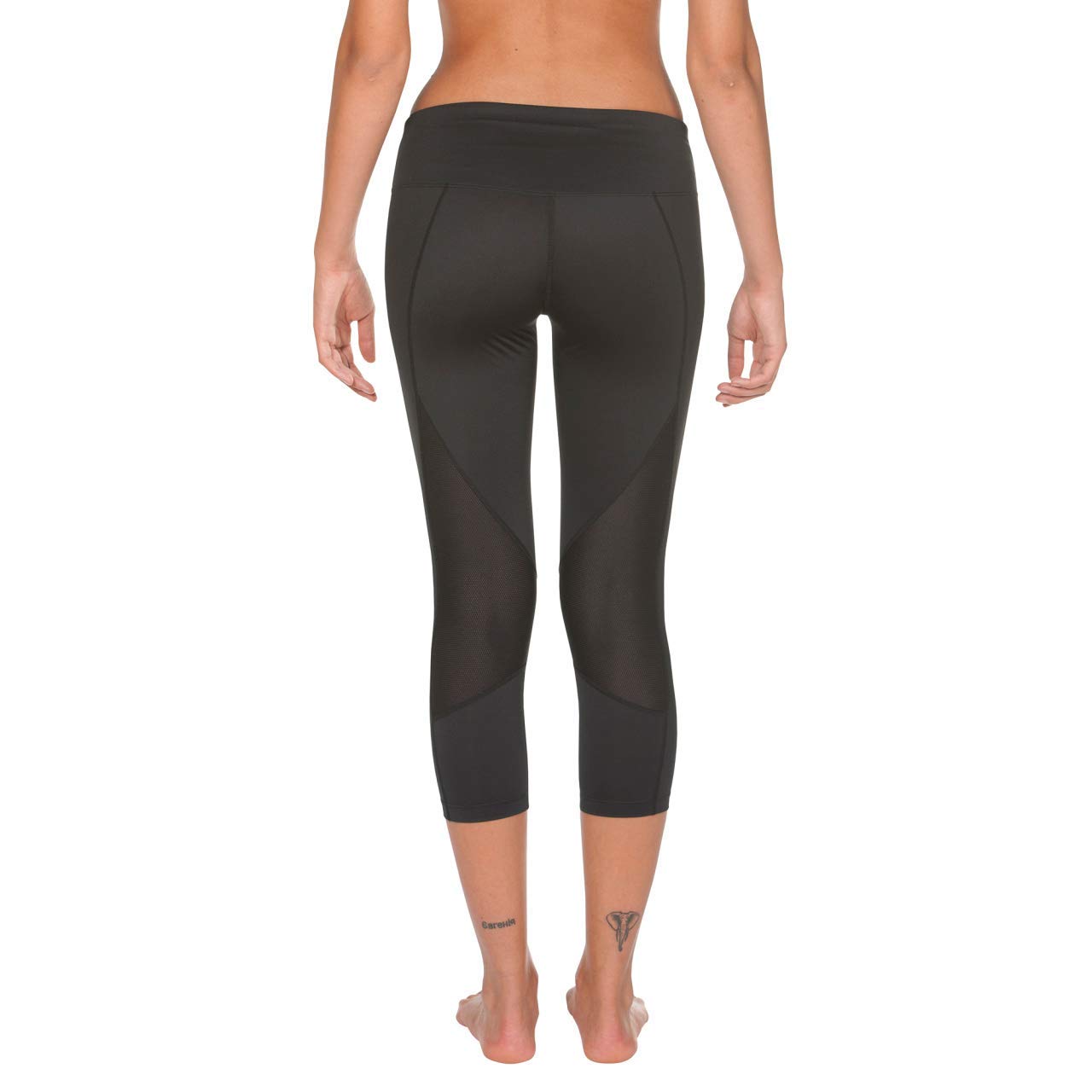 arena-gym-leggings-sportivi-3-4-donna-nero image 7