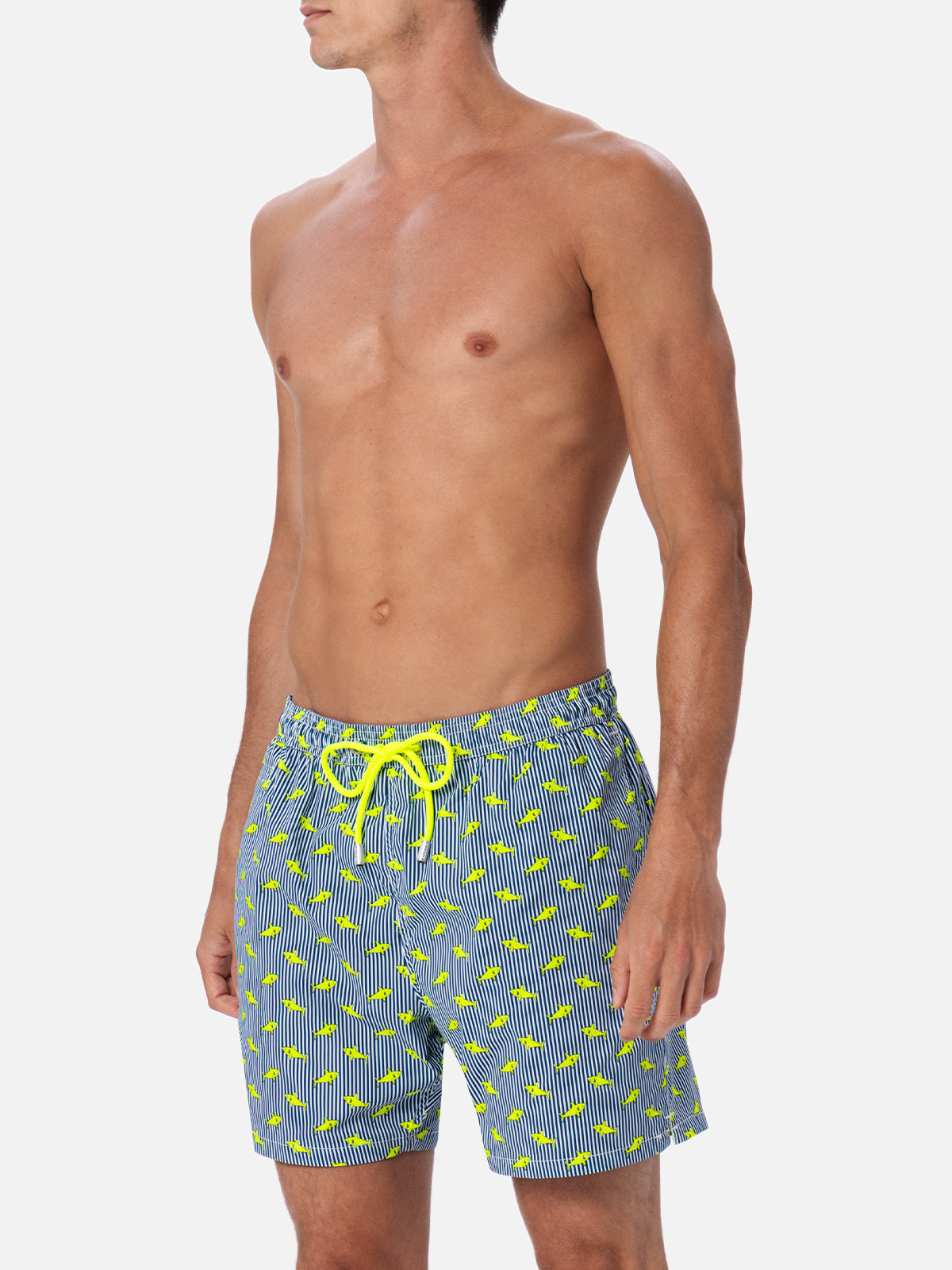 mc2-saint-barth-costume-comfort-light-elasticizzato-stampa-squali-uomo-blu-navy image 3