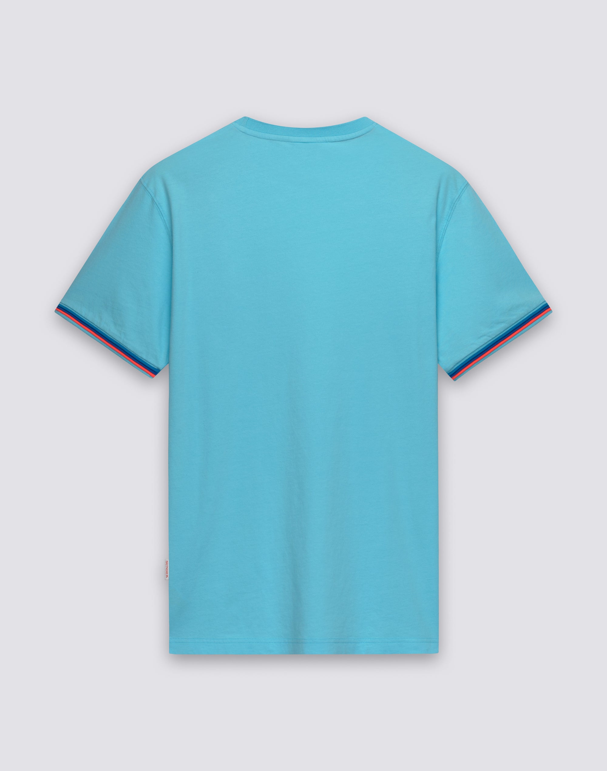 sundek-finn-m775tej7800-t-shirt-uomo-girocollo-tinta-unita-con-taschino image 2