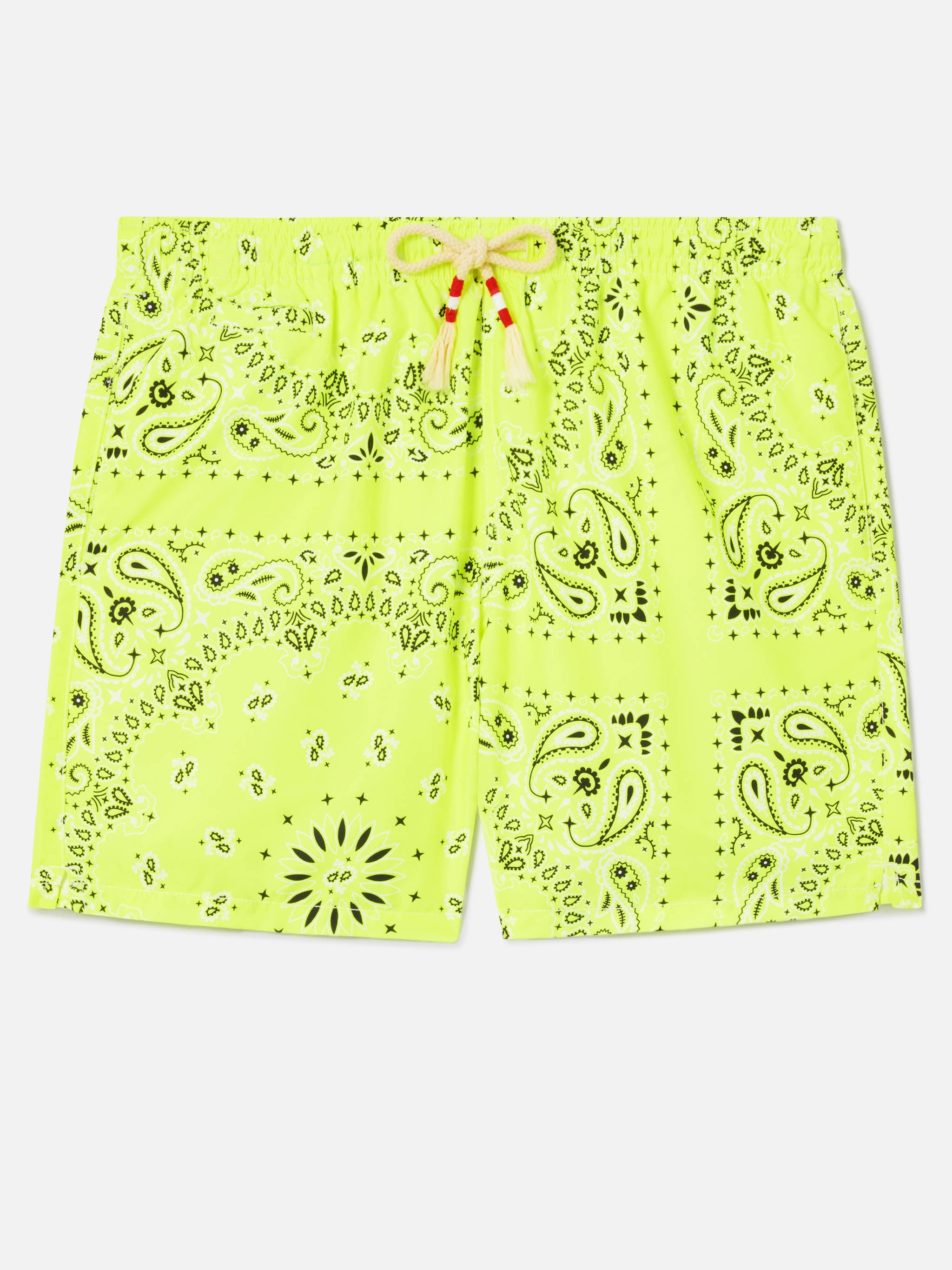mc2-saint-barth-caprese-costume-da-mare-uomo-stampa-bandana-giallo-fluo image 1