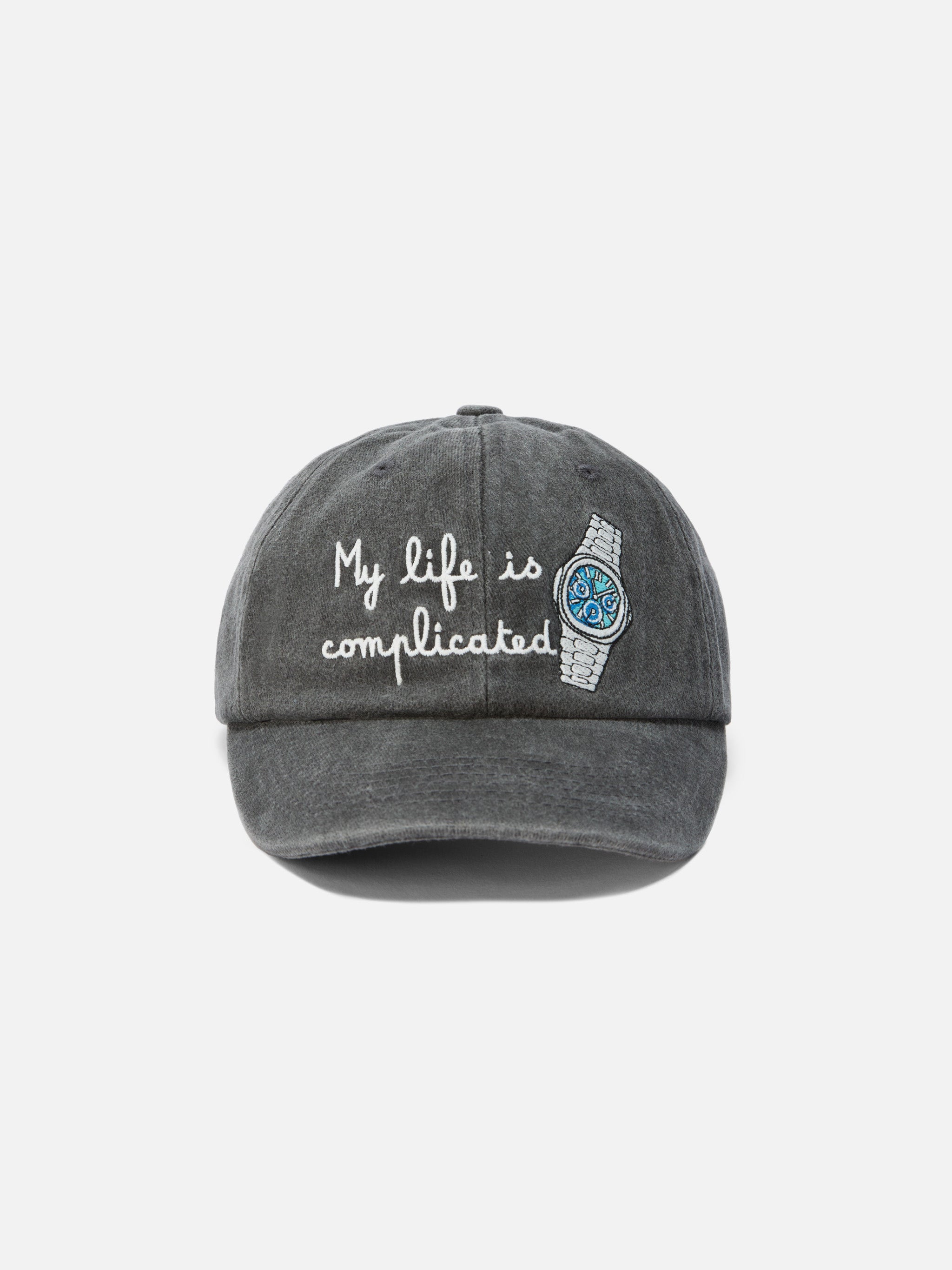 mc2-saint-barth-cappello-con-visiera-davis-cappello-in-denim-nero-con-ricamo-my- image 1