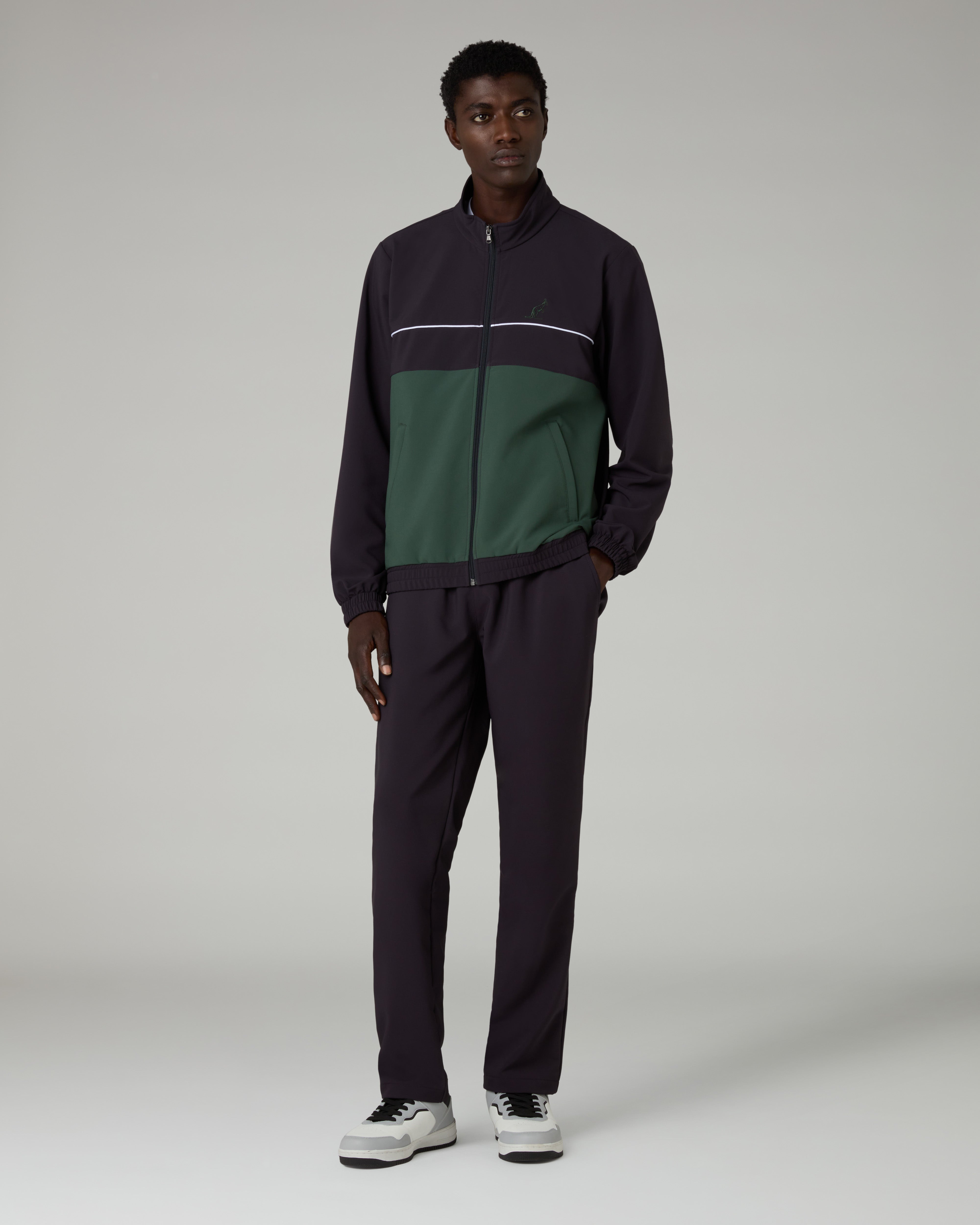 australian-icon-match-tracksuit-tuta-uomo-blu-navy-full-zip image 1