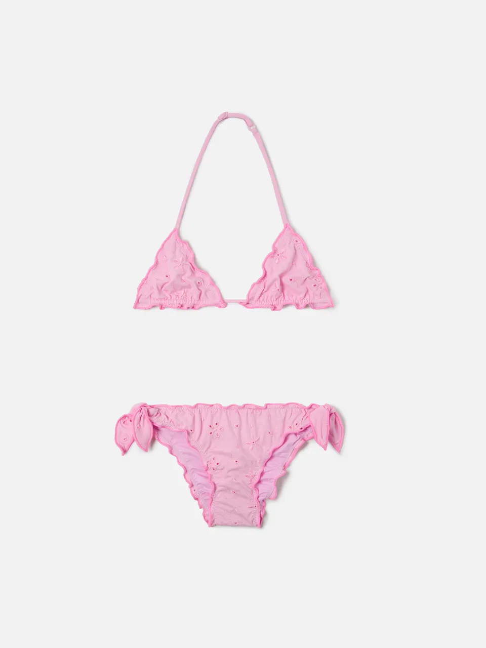 bikini-cris-da-bambina-mc2-saint-barth-in-sangallo-rosa-con-bordi-arricciati image 1
