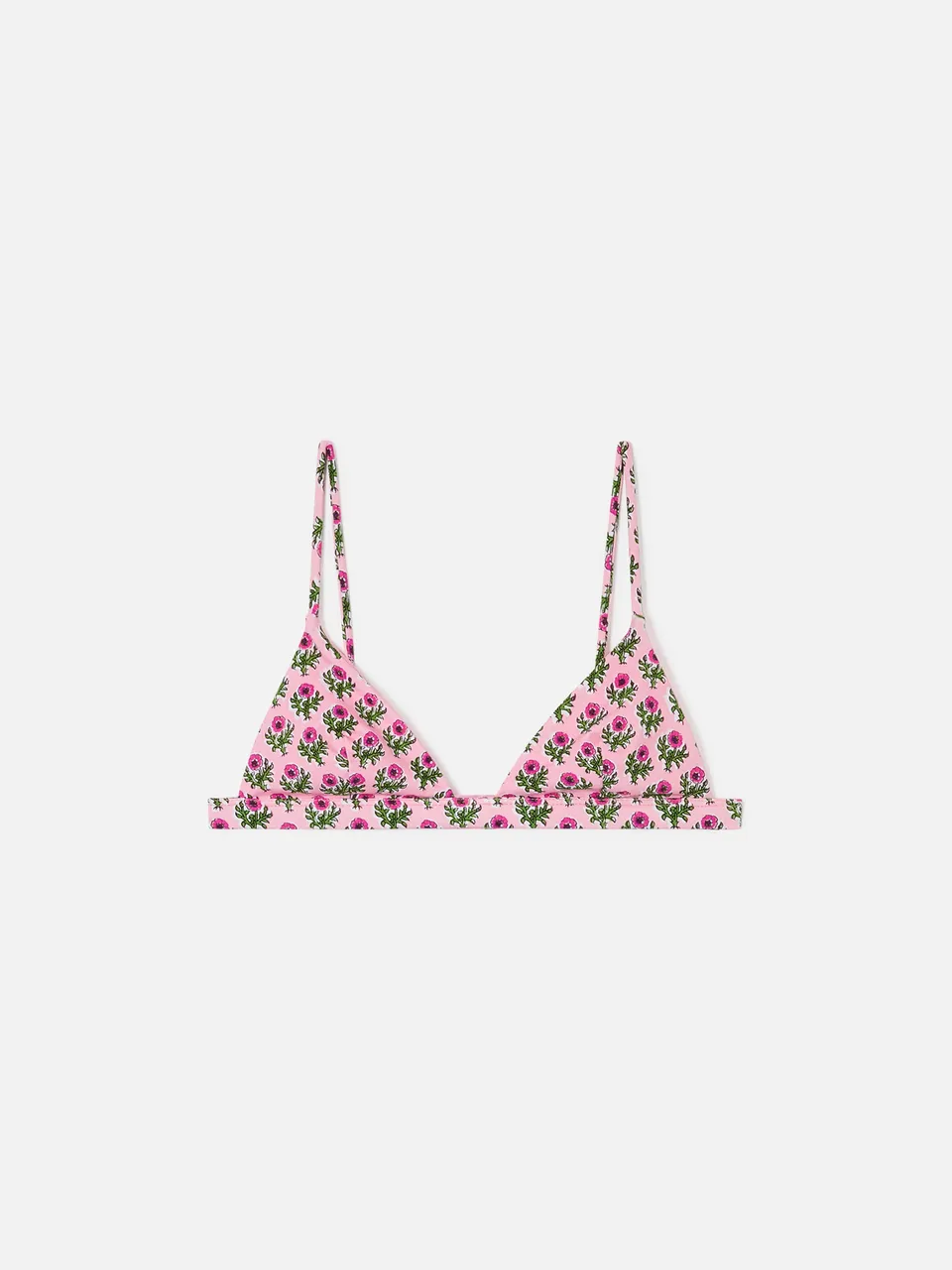mc2-saint-barth-top-bikini-rylie-a-triangolo-floreale-multicolor image 1