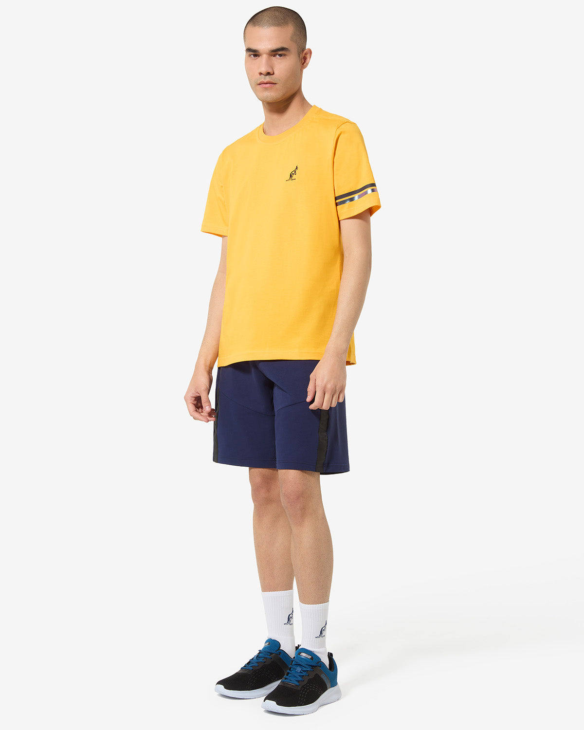 australian-sportswear-impact-short-blu-cosmo-felpa image 2