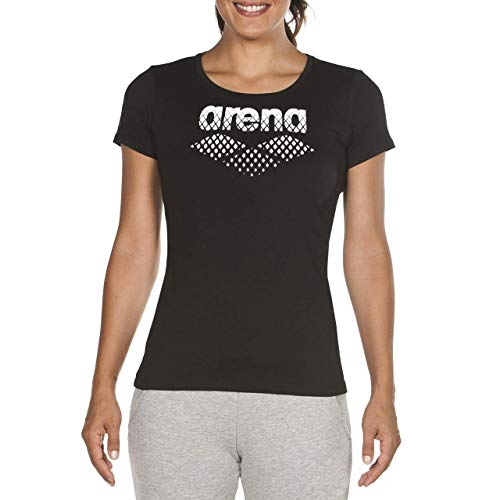 arena-w-essential-big-logo-maglia-donna-manica-corta image 8